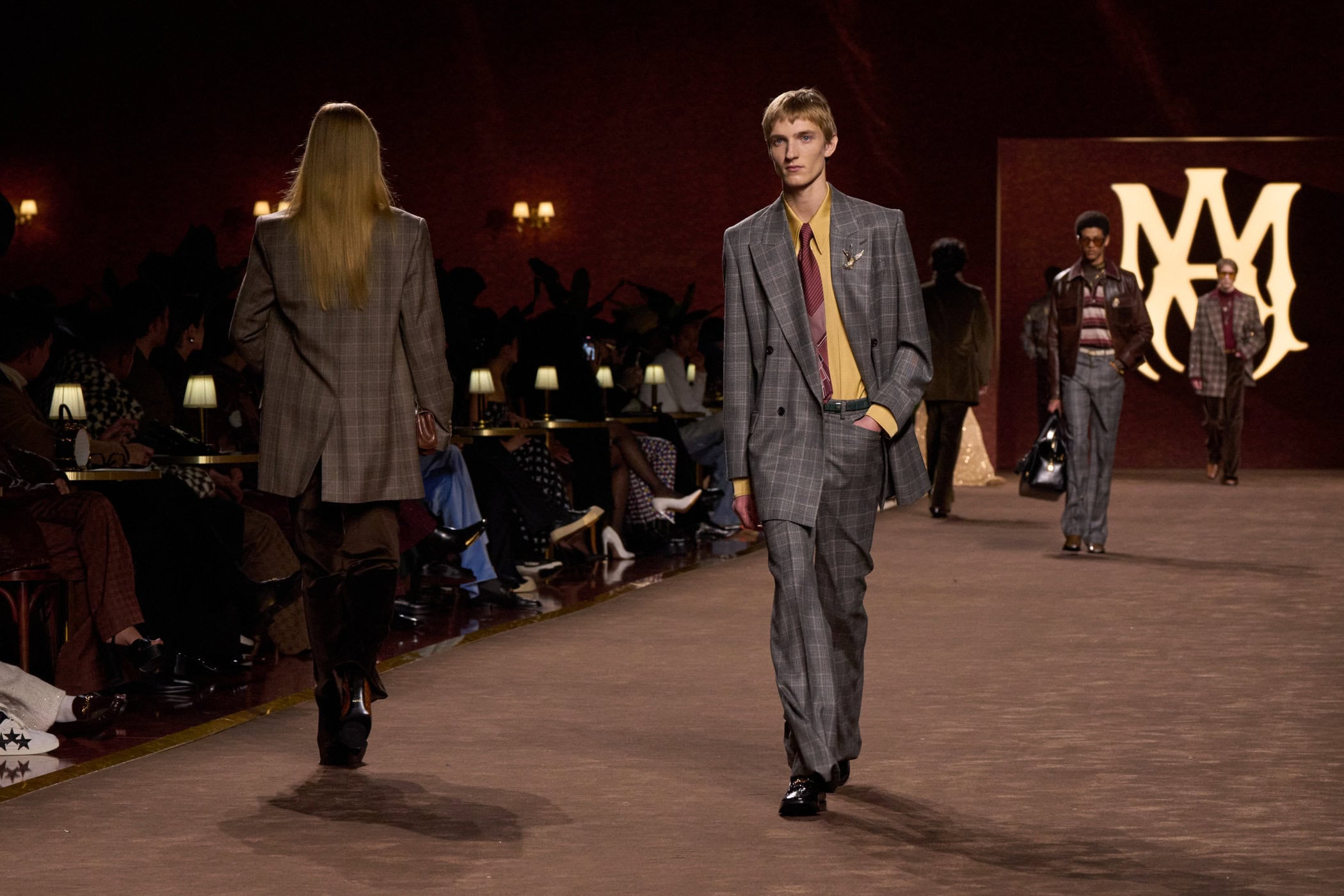 Amiri Fall 2025 Men’s Fashion Show Atmosphere