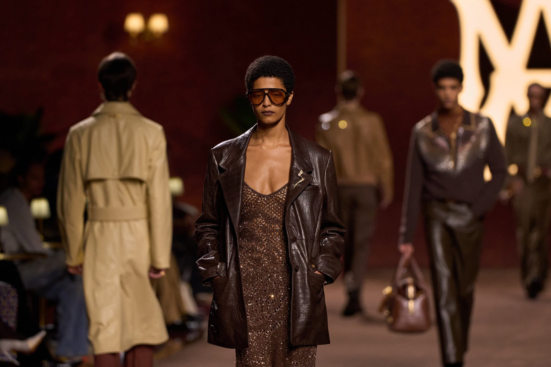 Amiri Fall 2025 Men’s Fashion Show Atmosphere