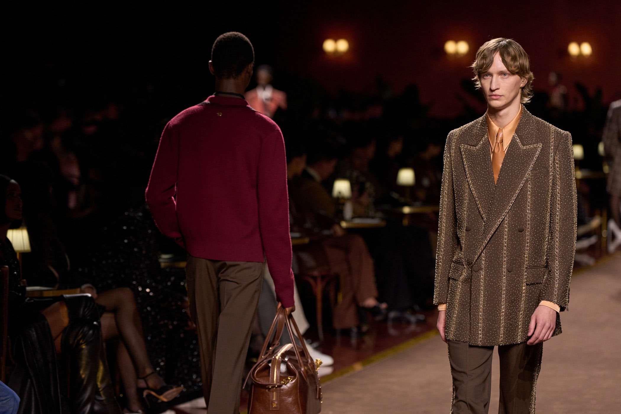 Amiri Fall 2025 Men’s Fashion Show Atmosphere