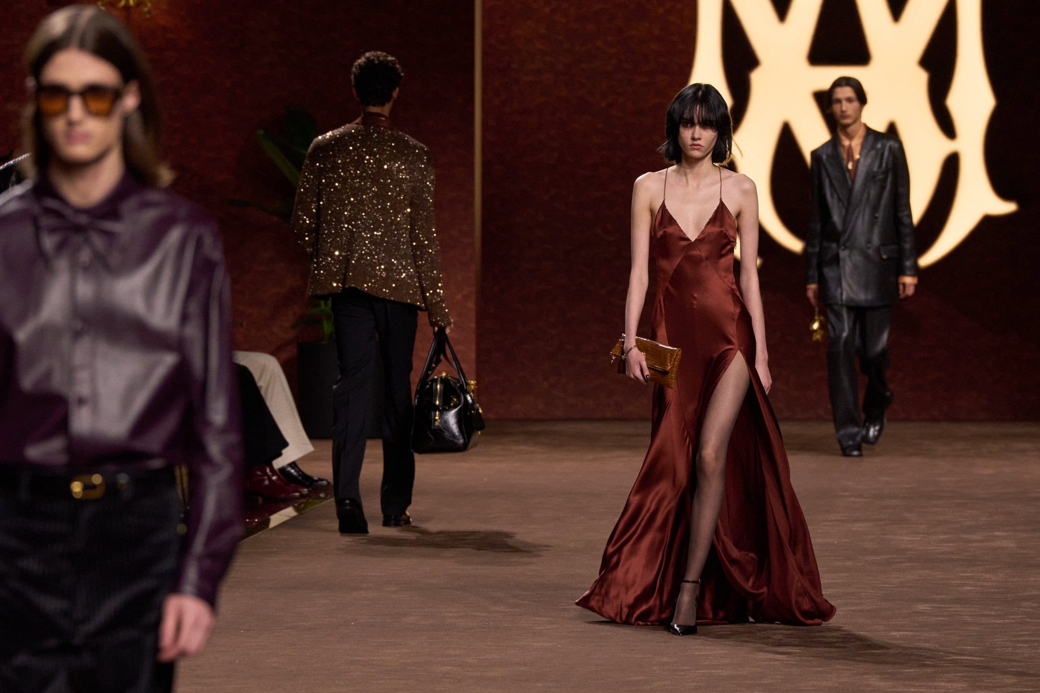 Amiri Fall 2025 Men’s Fashion Show Atmosphere