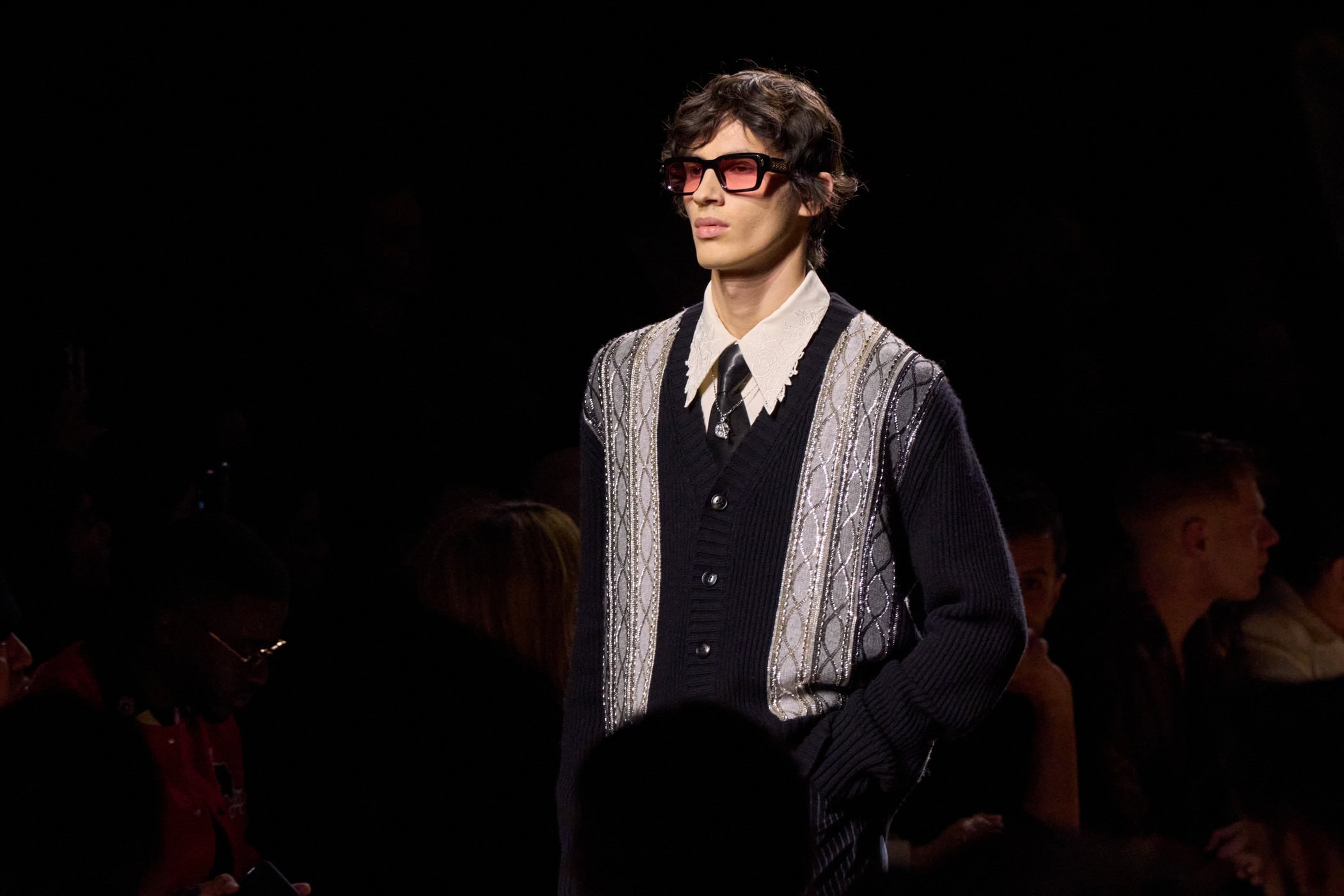 Amiri Fall 2025 Men’s Fashion Show Atmosphere