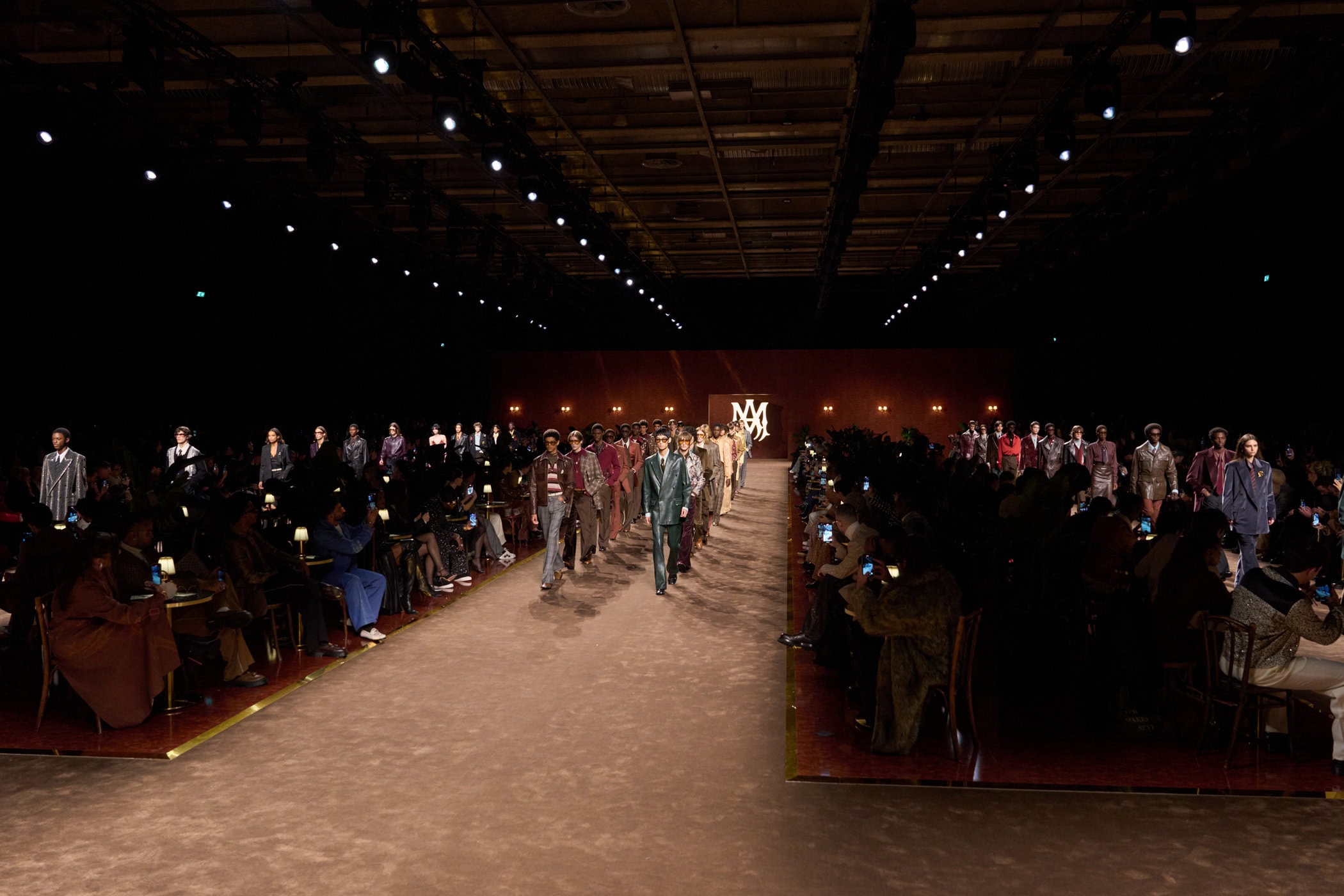 Amiri Fall 2025 Men’s Fashion Show Atmosphere