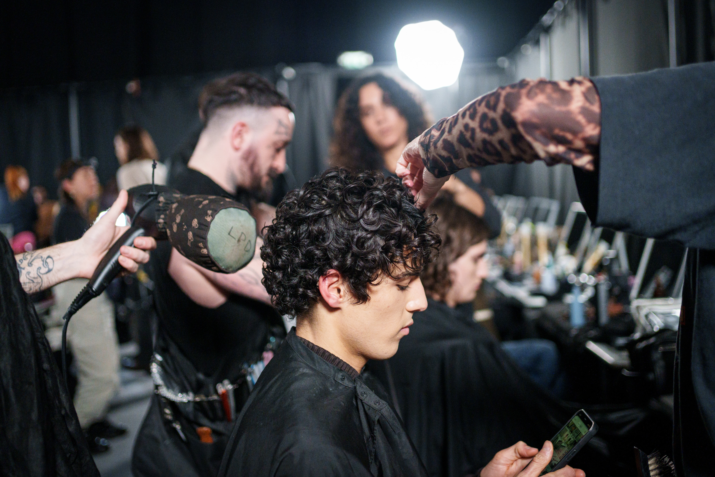 Amiri Fall 2025 Men’s Fashion Show Backstage