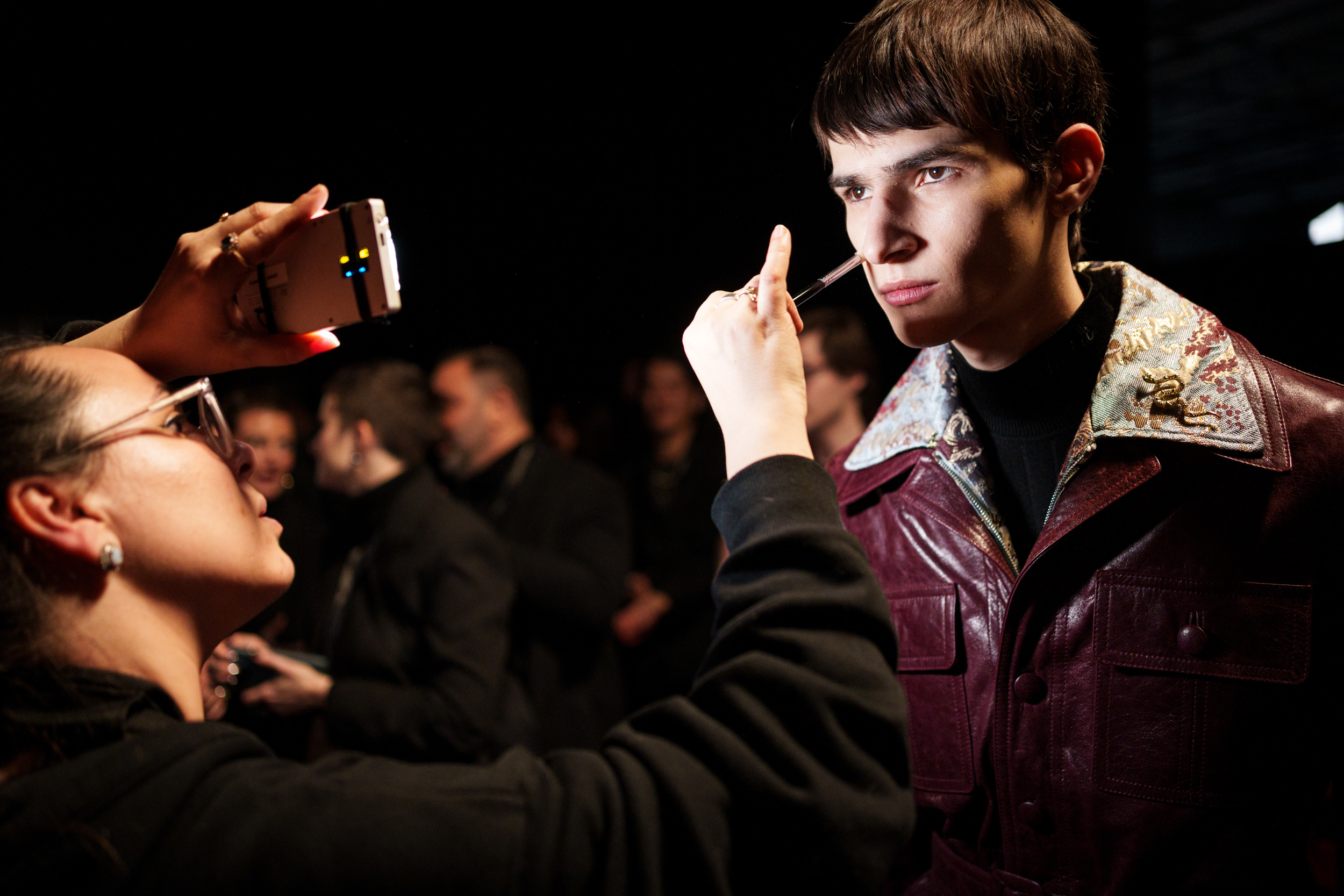 Amiri Fall 2025 Men’s Fashion Show Backstage