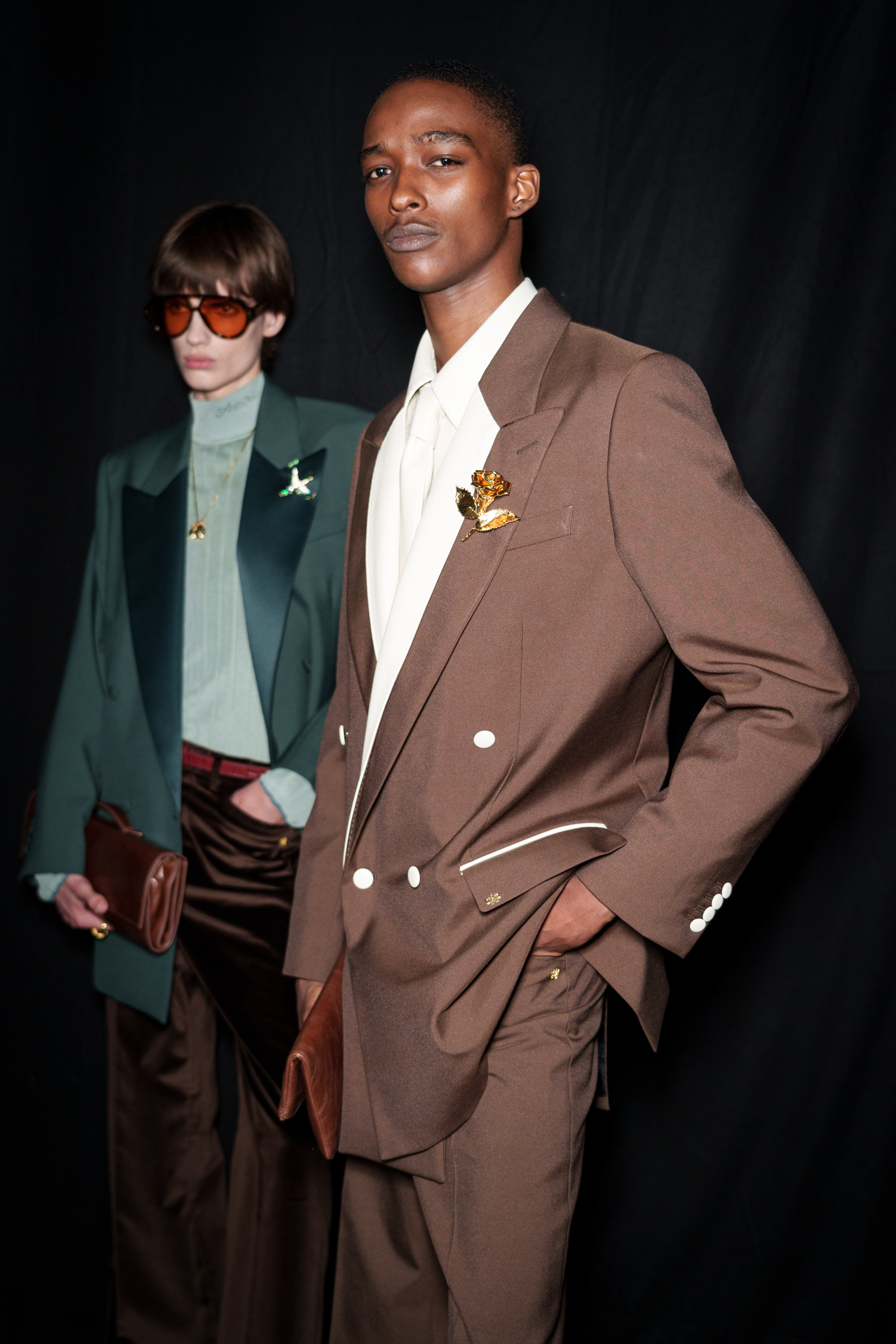 Amiri Fall 2025 Men’s Fashion Show Backstage