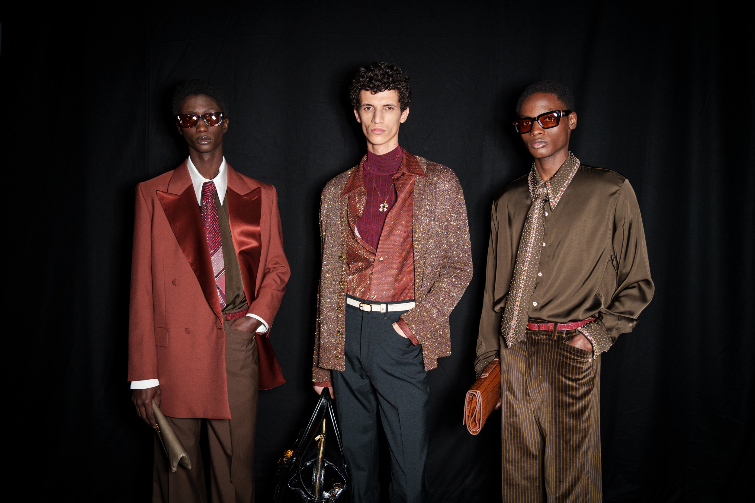 Amiri Fall 2025 Men’s Fashion Show Backstage