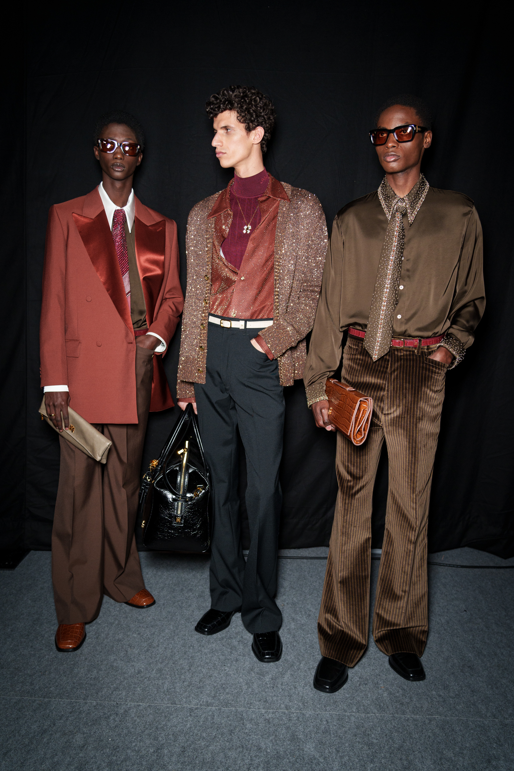 Amiri Fall 2025 Men’s Fashion Show Backstage