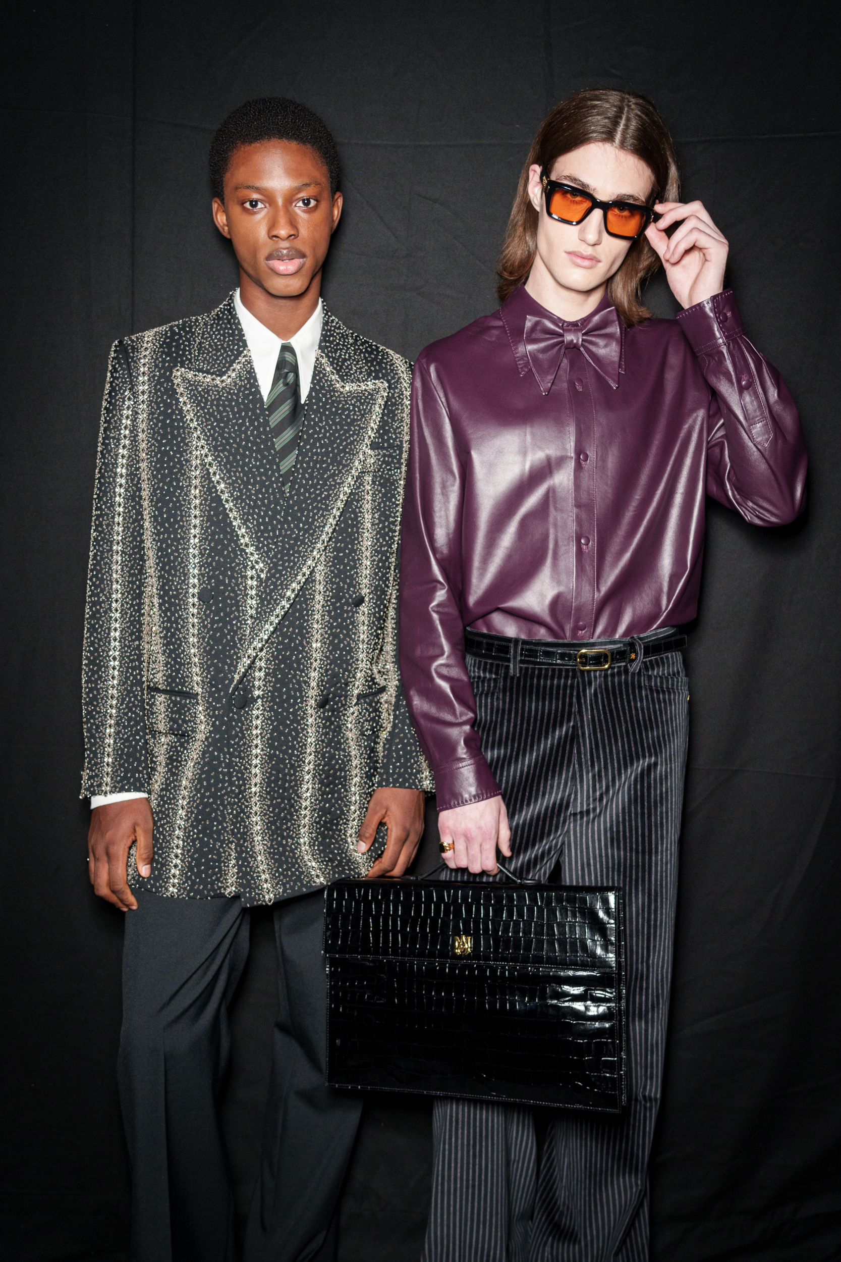 Amiri Fall 2025 Men’s Fashion Show Backstage