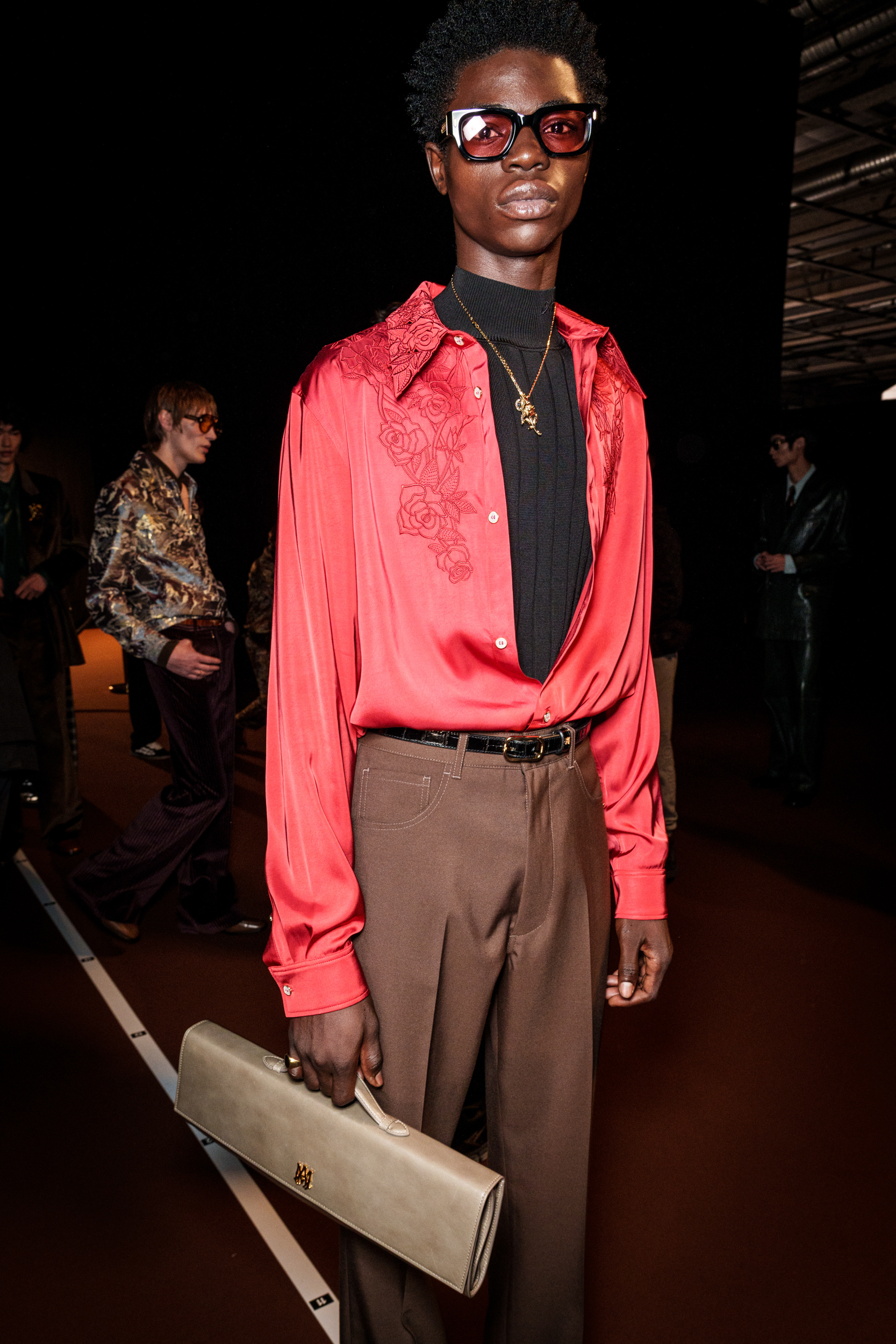 Amiri Fall 2025 Men’s Fashion Show Backstage