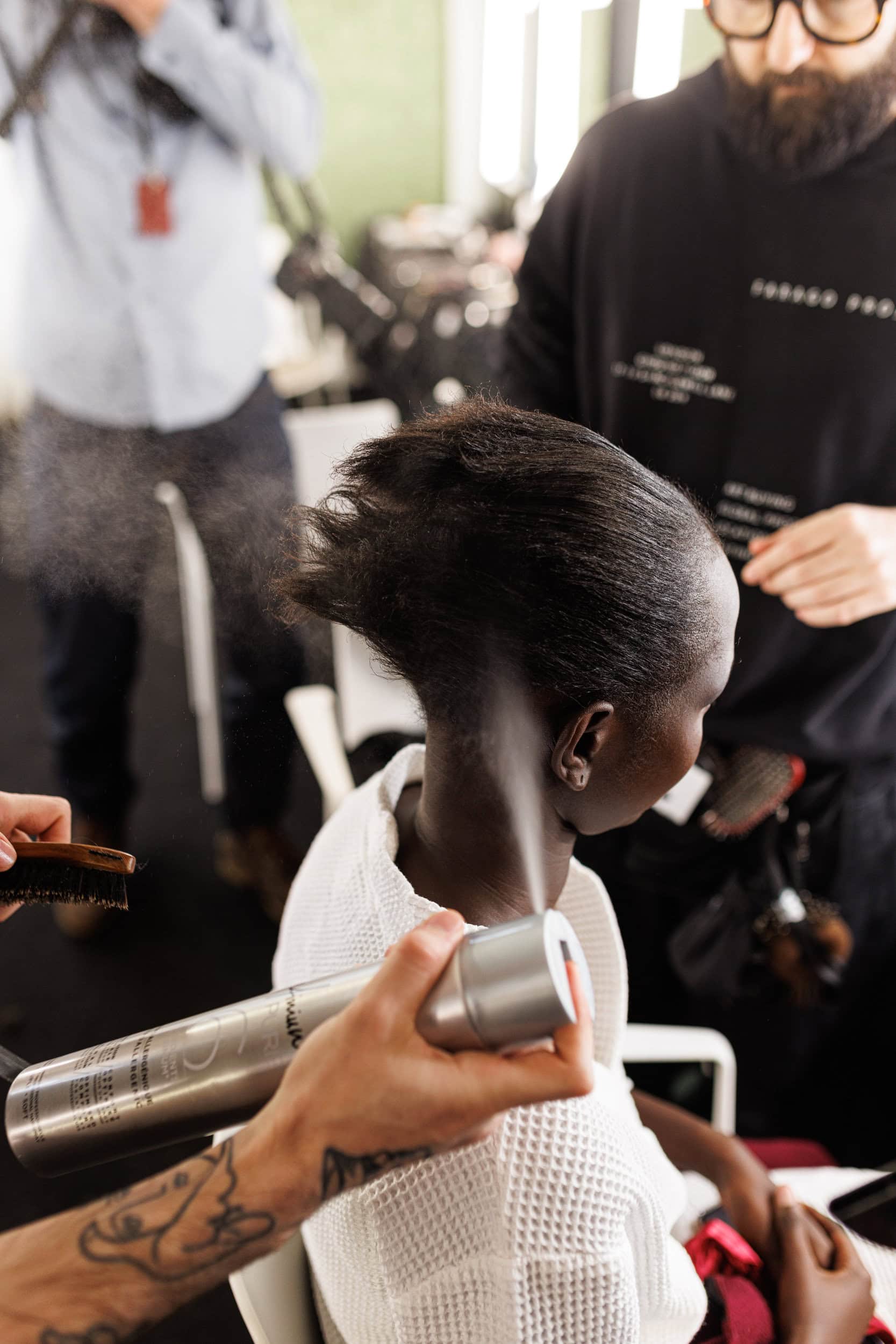 Ashi Studio Spring 2025 Couture Fashion Show Backstage