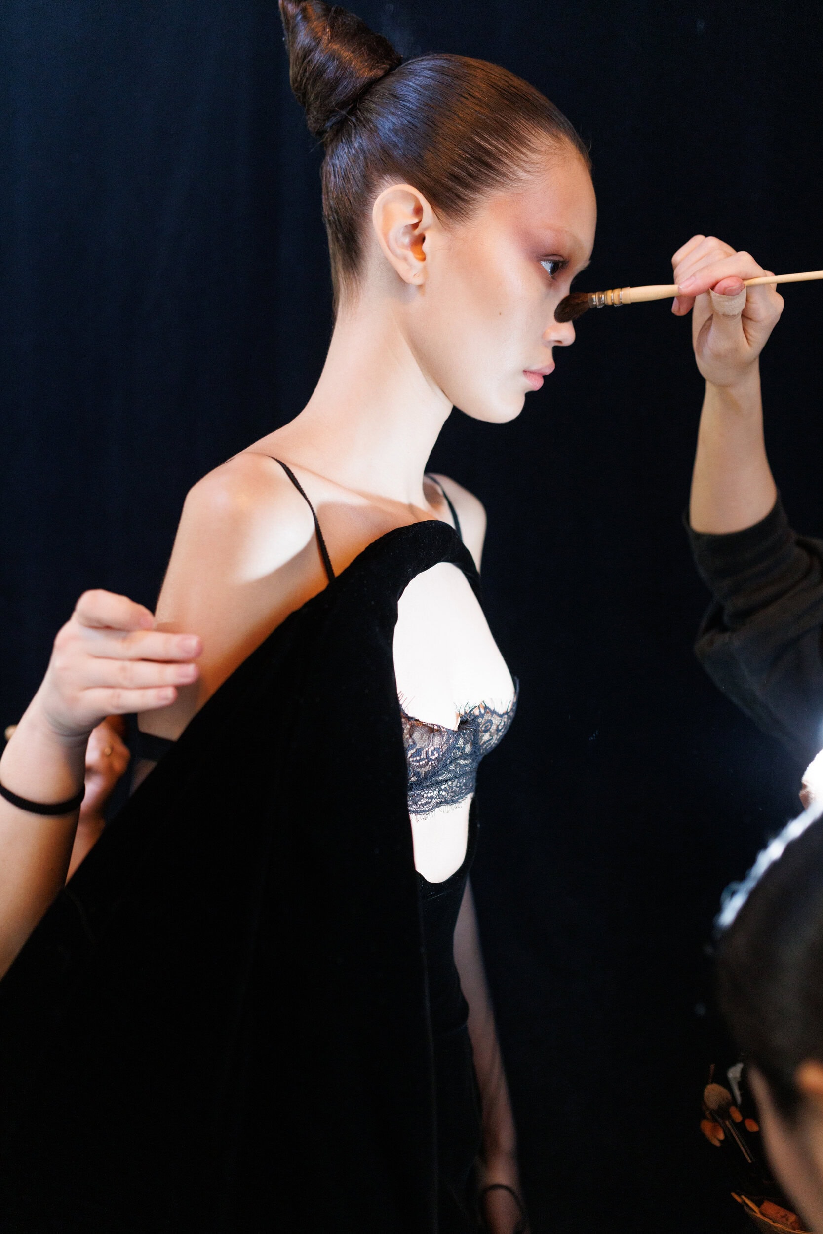 Ashi Studio Spring 2025 Couture Fashion Show Backstage