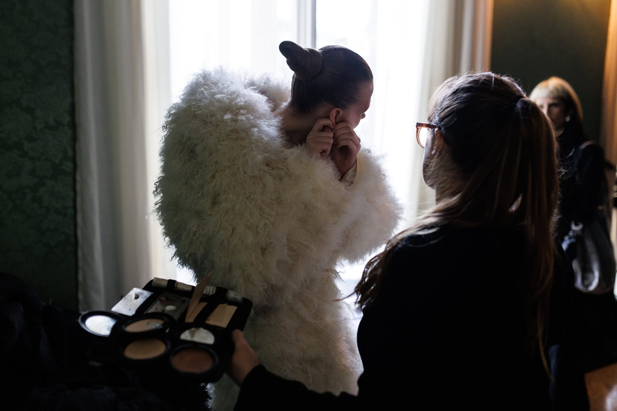 Ashi Studio Spring 2025 Couture Fashion Show Backstage