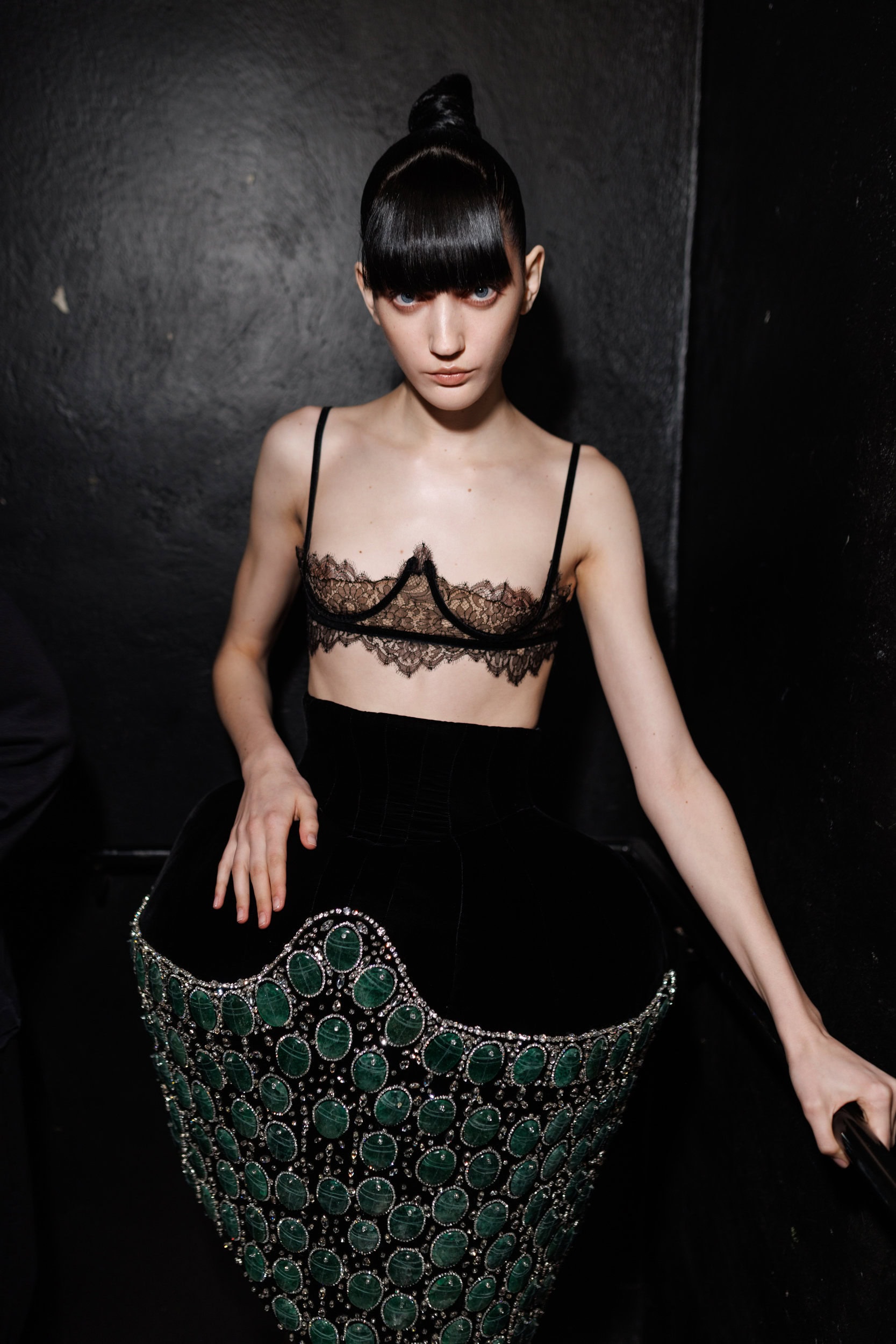 Ashi Studio Spring 2025 Couture Fashion Show Backstage