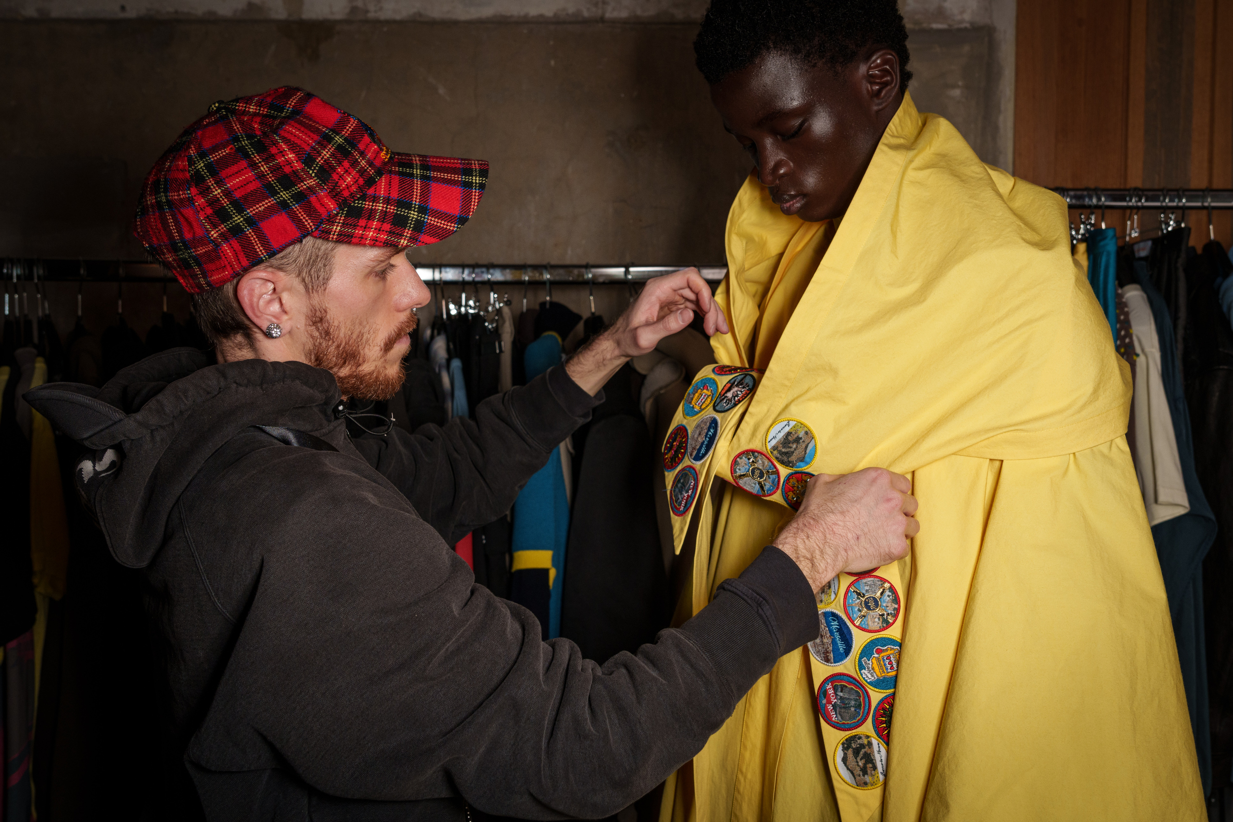 Bluemarble Fall 2025 Men’s Fashion Show Backstage