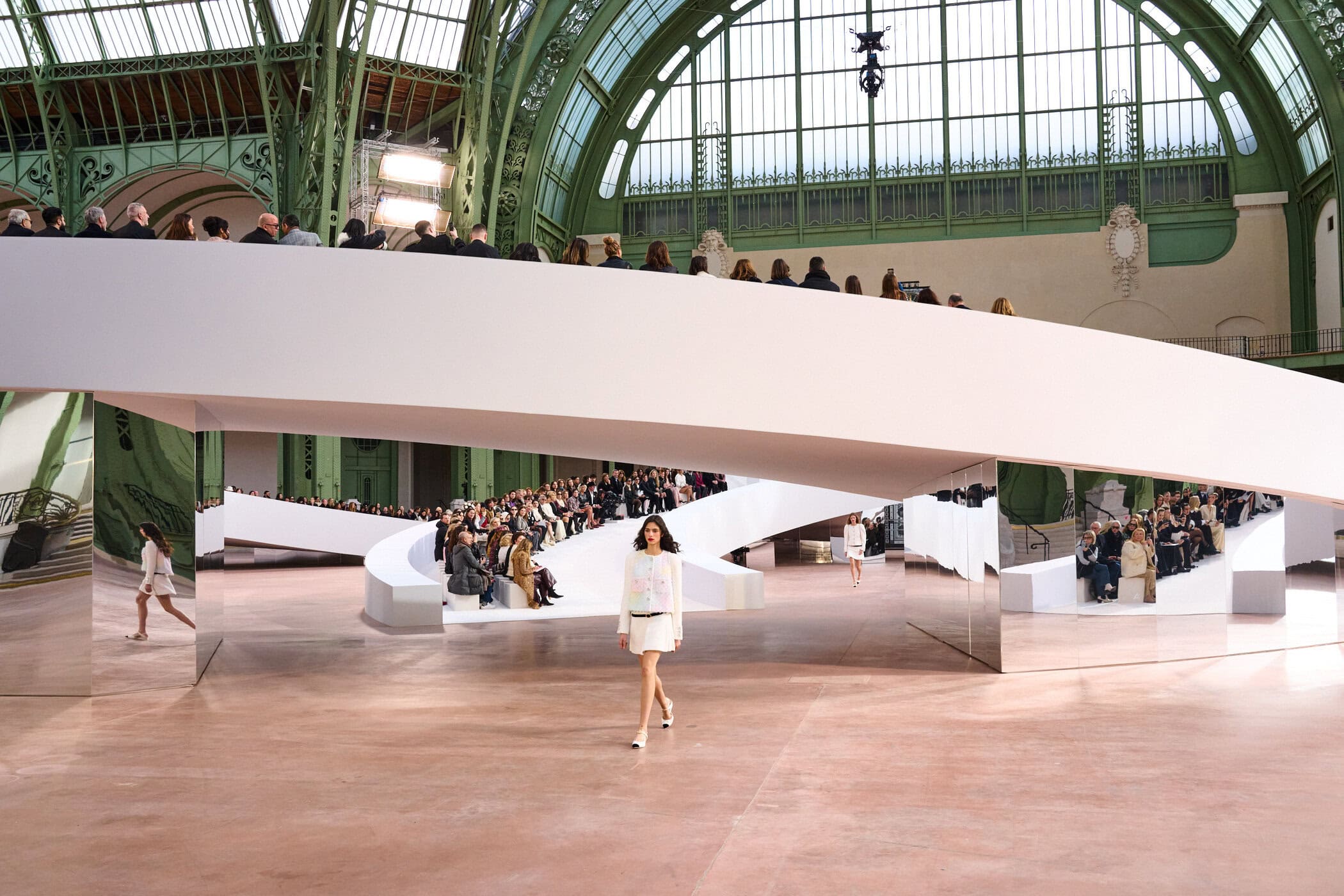 Chanel Spring 2025 Couture Fashion Show Atmosphere