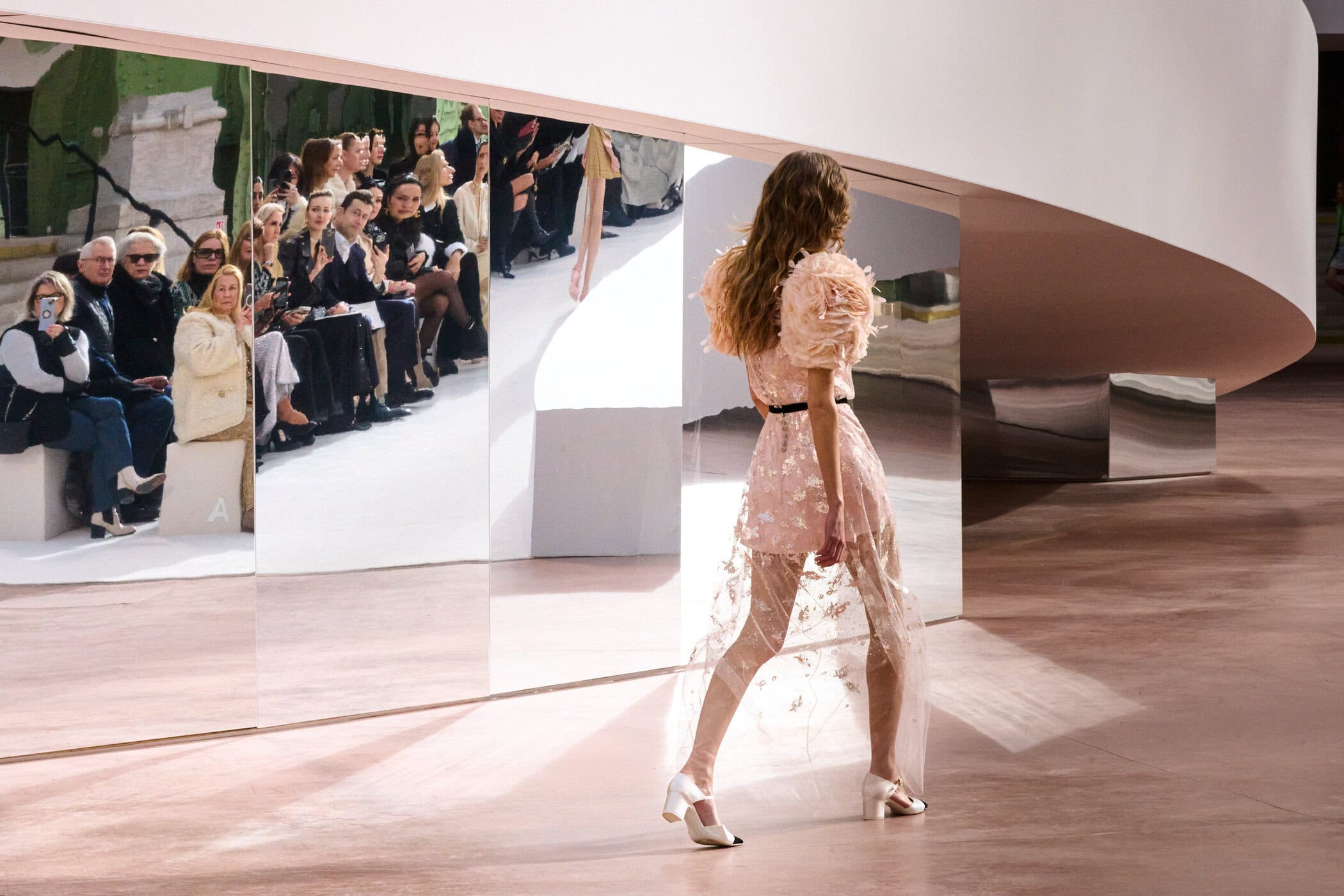 Chanel Spring 2025 Couture Fashion Show Atmosphere