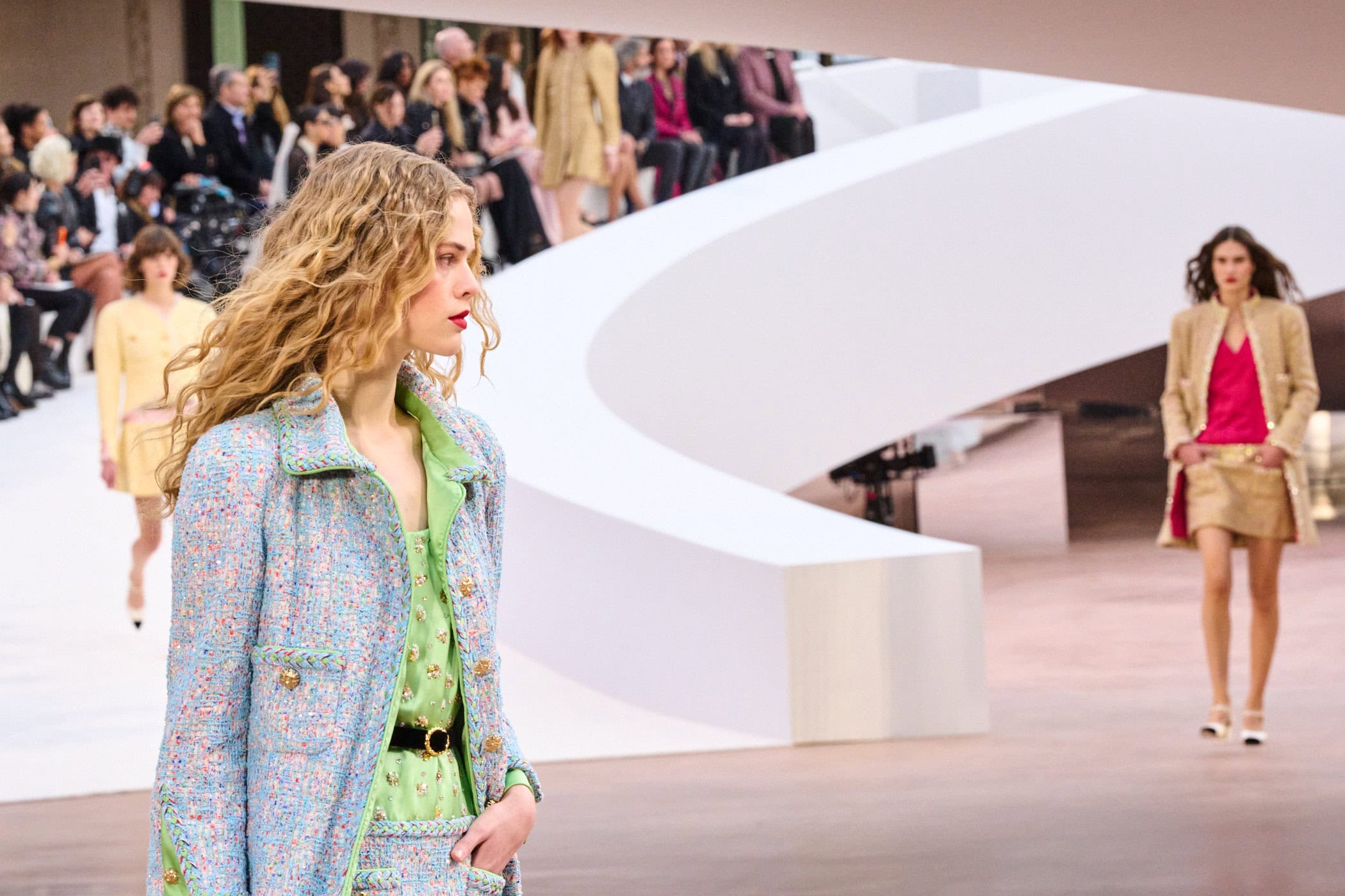 Chanel Spring 2025 Couture Fashion Show Atmosphere