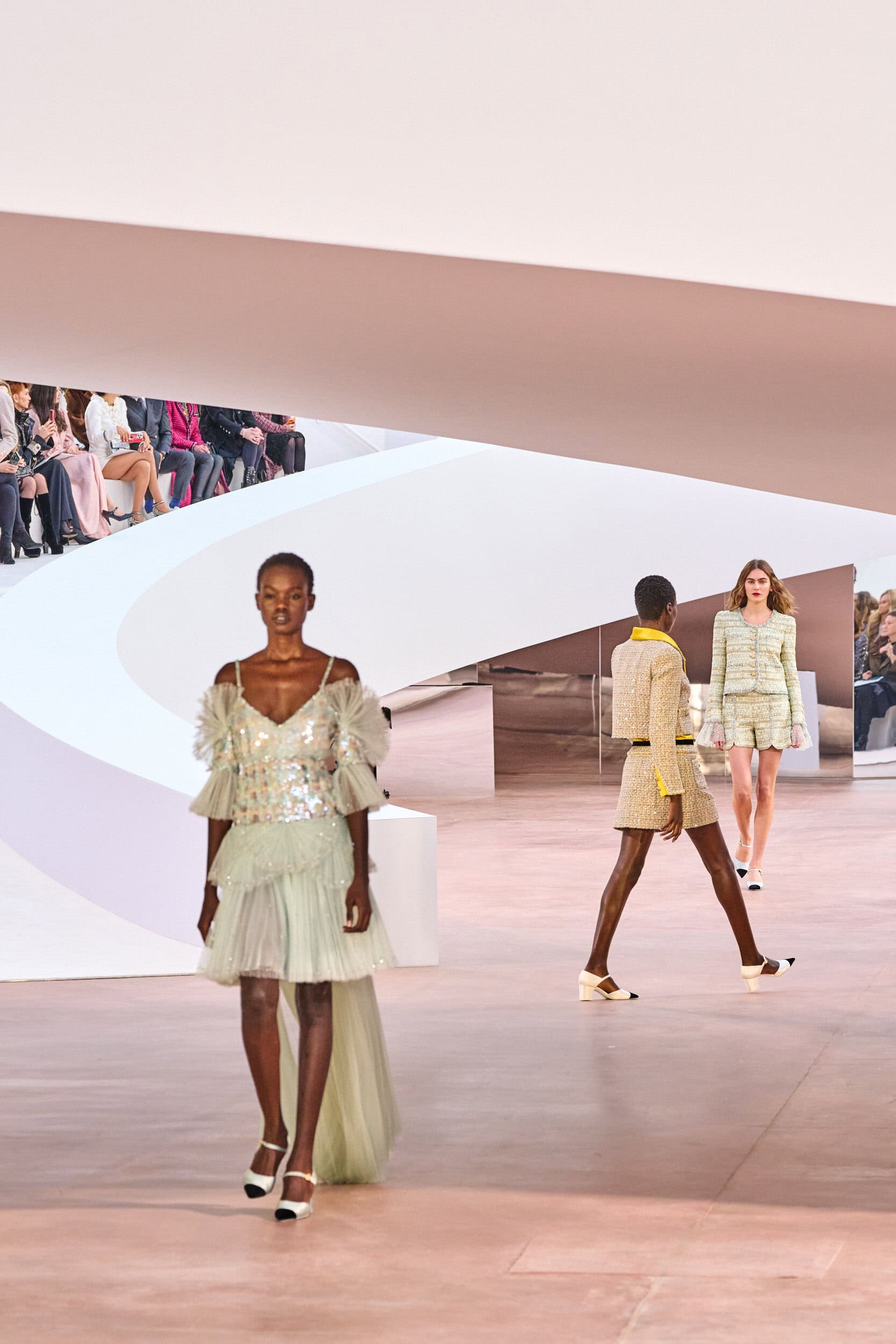 Chanel Spring 2025 Couture Fashion Show Atmosphere