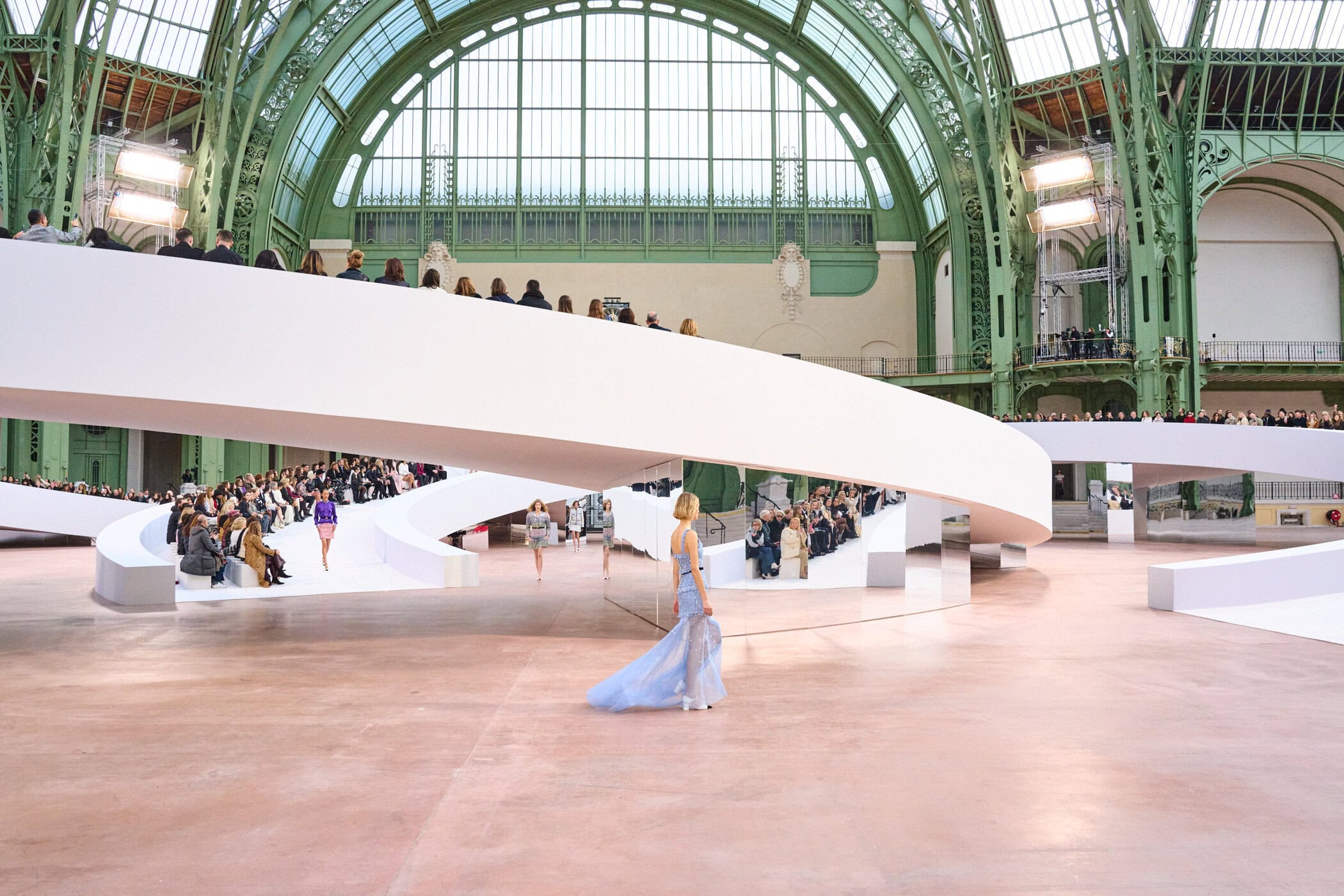 Chanel Spring 2025 Couture Fashion Show Atmosphere