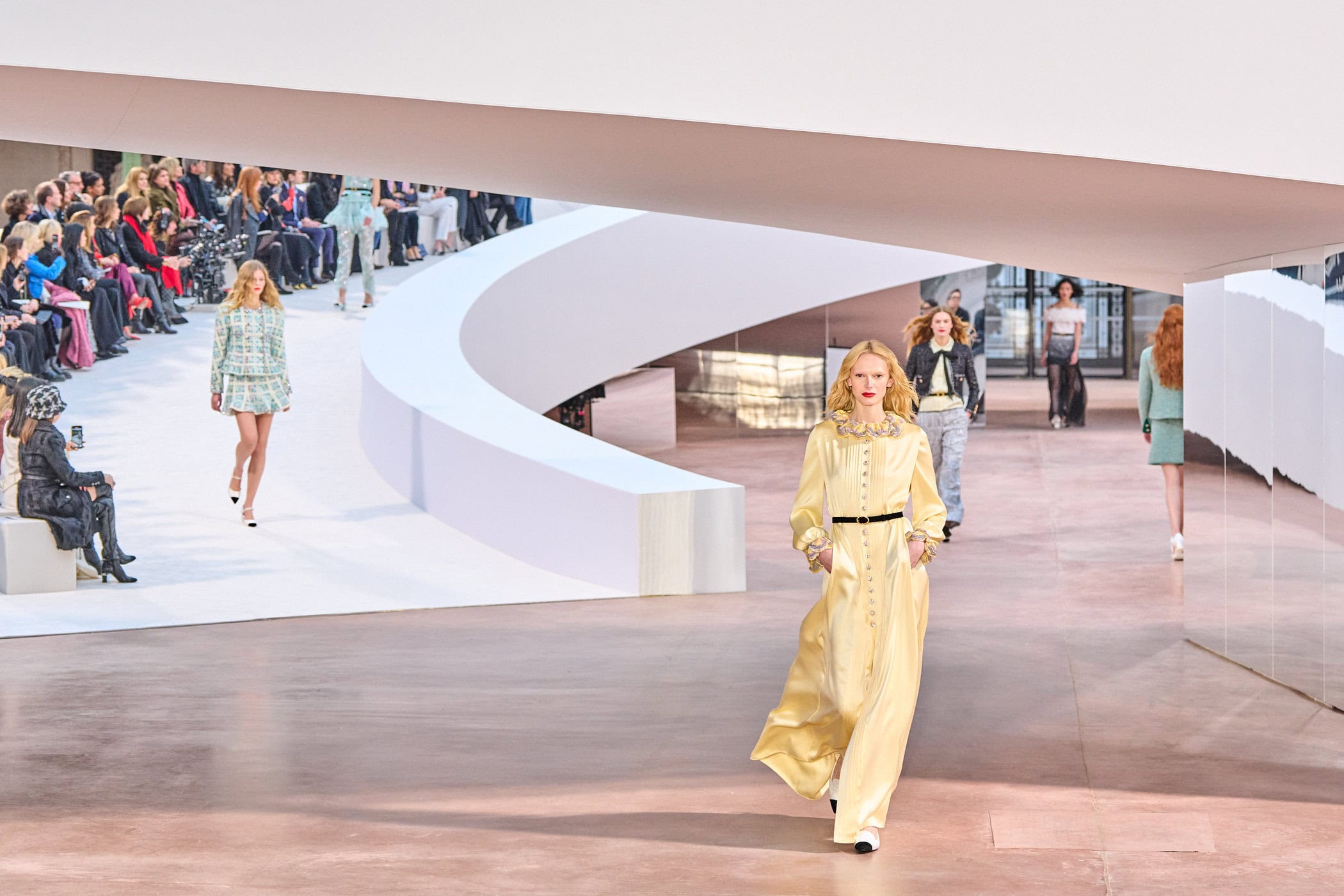 Chanel Spring 2025 Couture Fashion Show Atmosphere