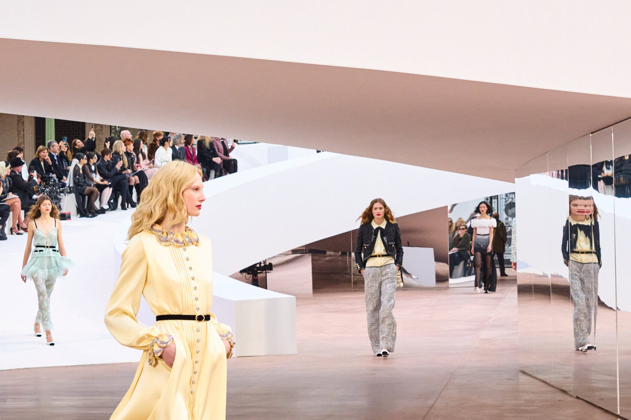 Chanel Spring 2025 Couture Fashion Show Atmosphere