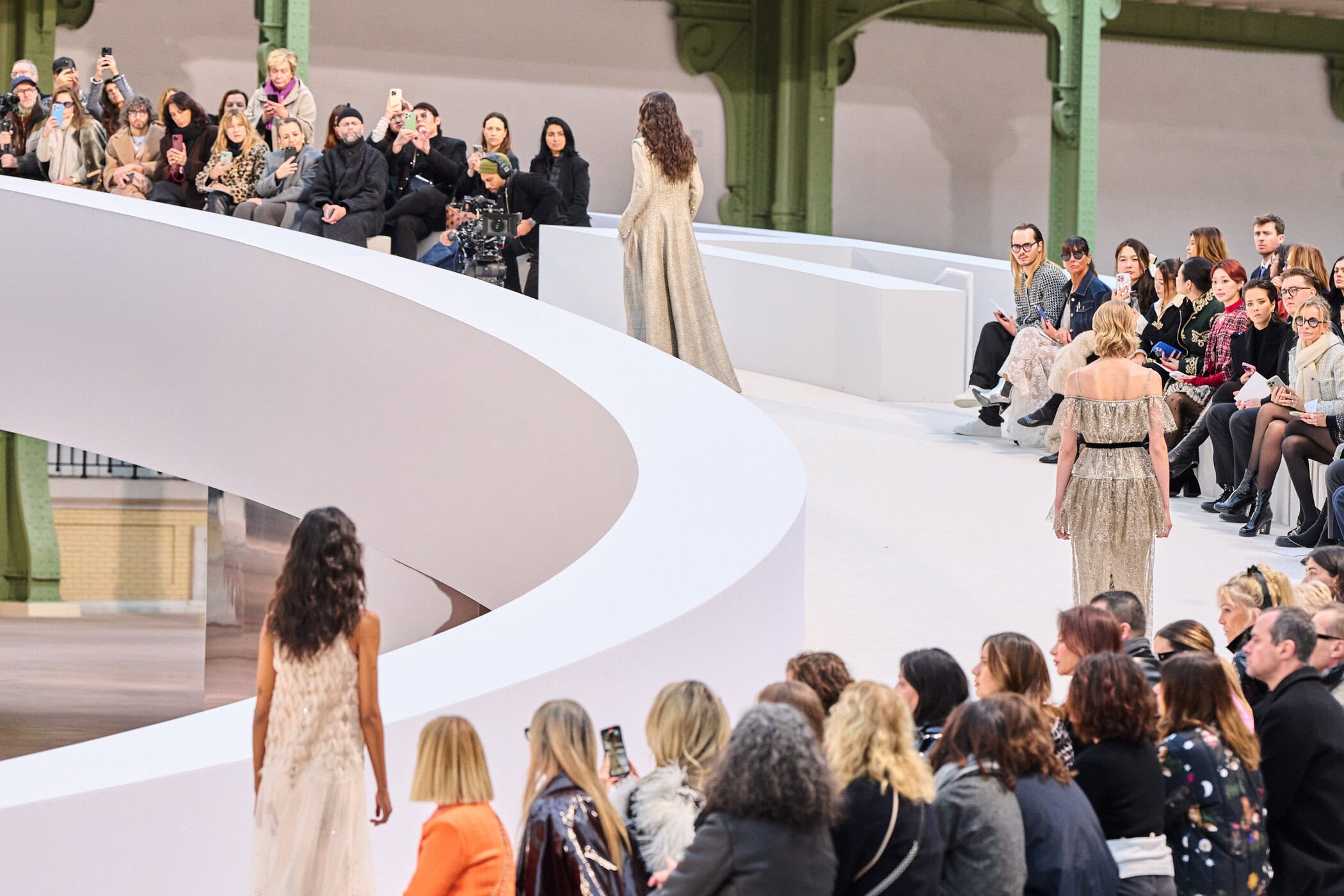 Chanel Spring 2025 Couture Fashion Show Atmosphere