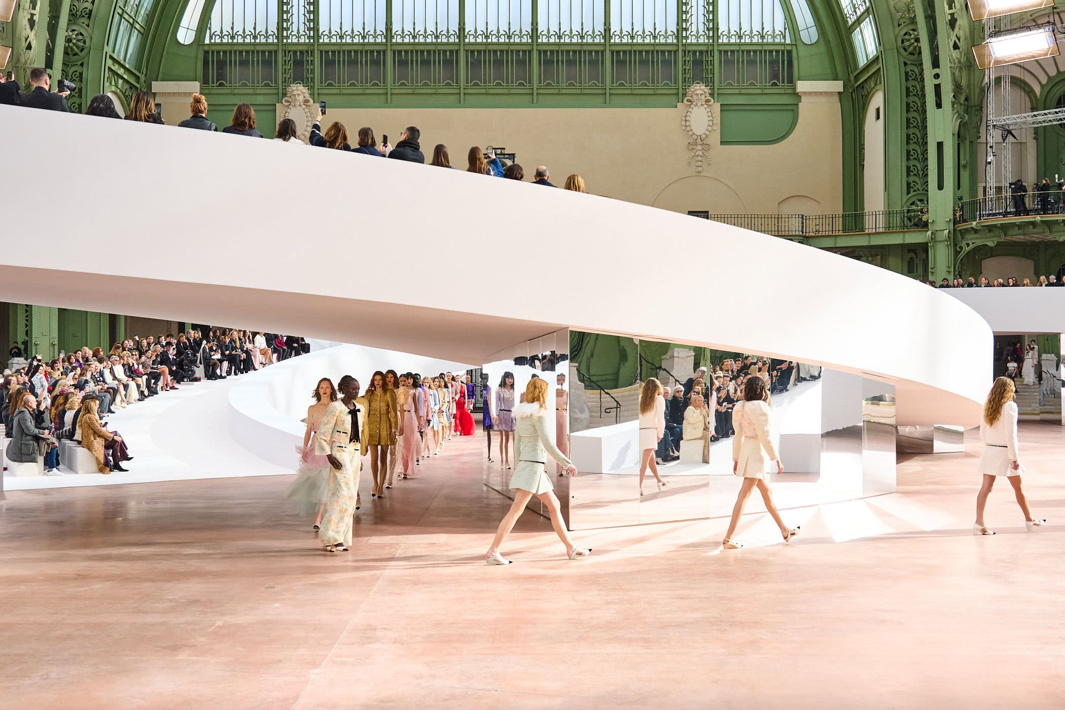 Chanel Spring 2025 Couture Fashion Show Atmosphere