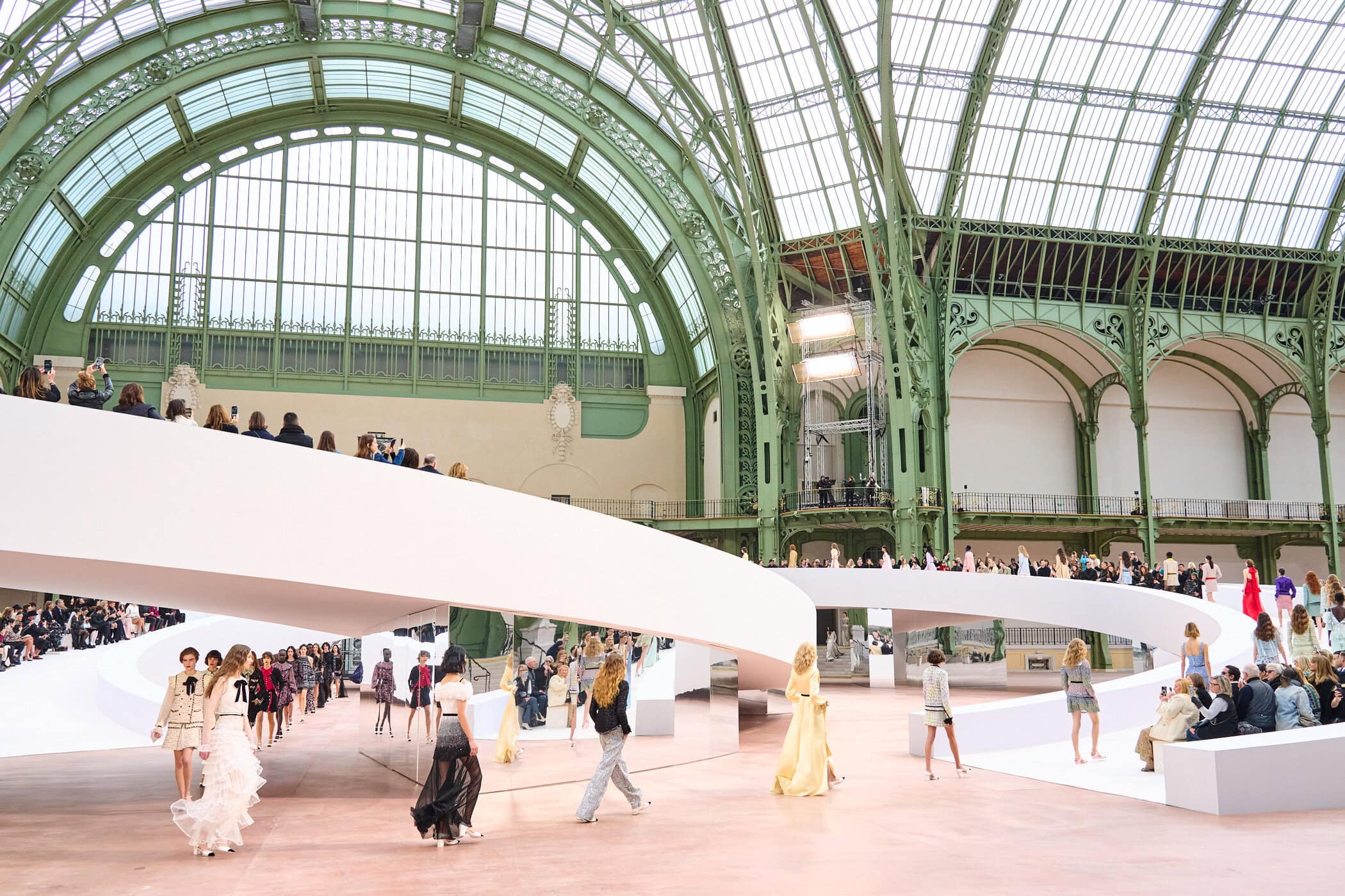 Chanel Spring 2025 Couture Fashion Show Atmosphere