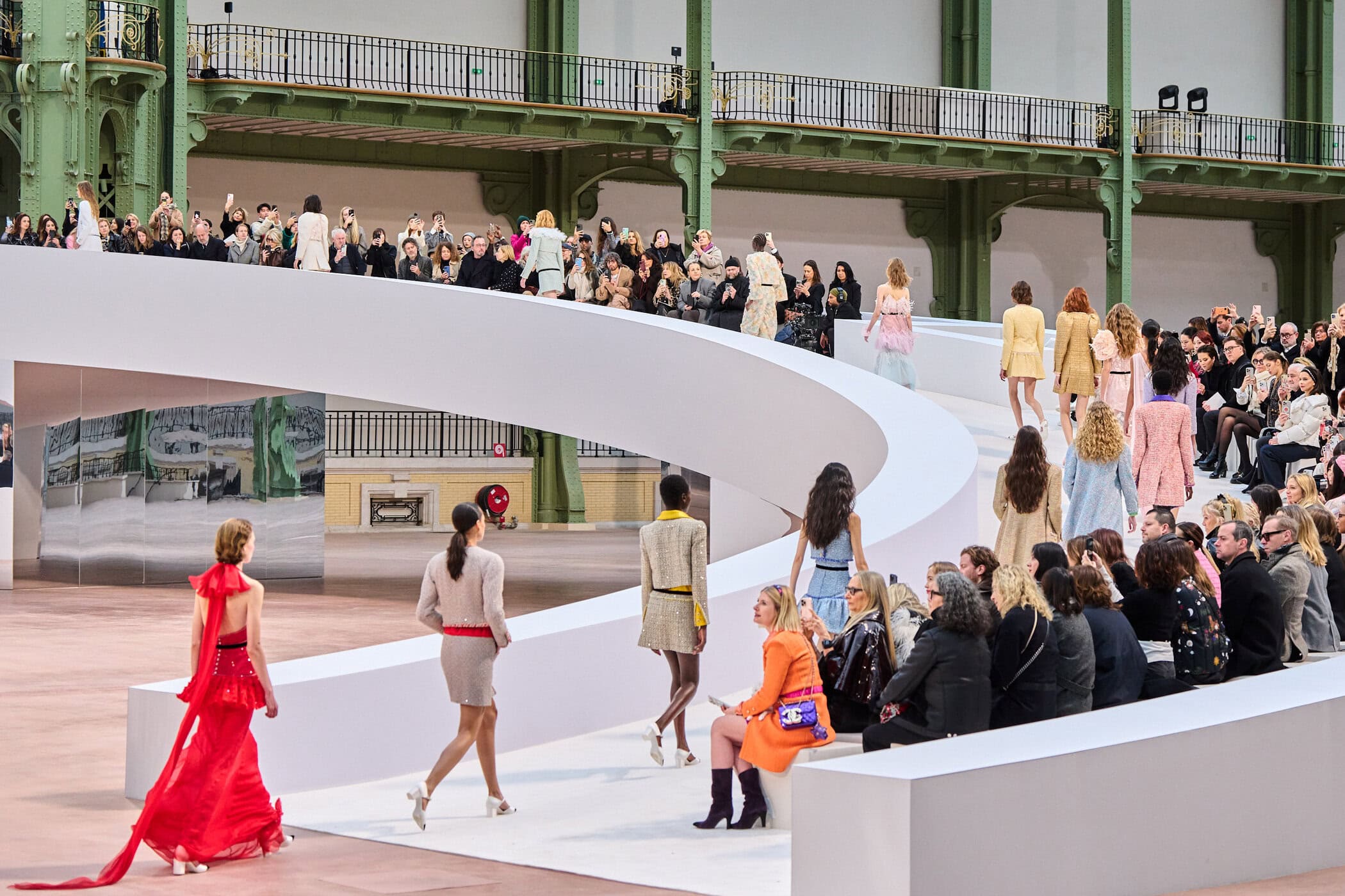 Chanel Spring 2025 Couture Fashion Show Atmosphere