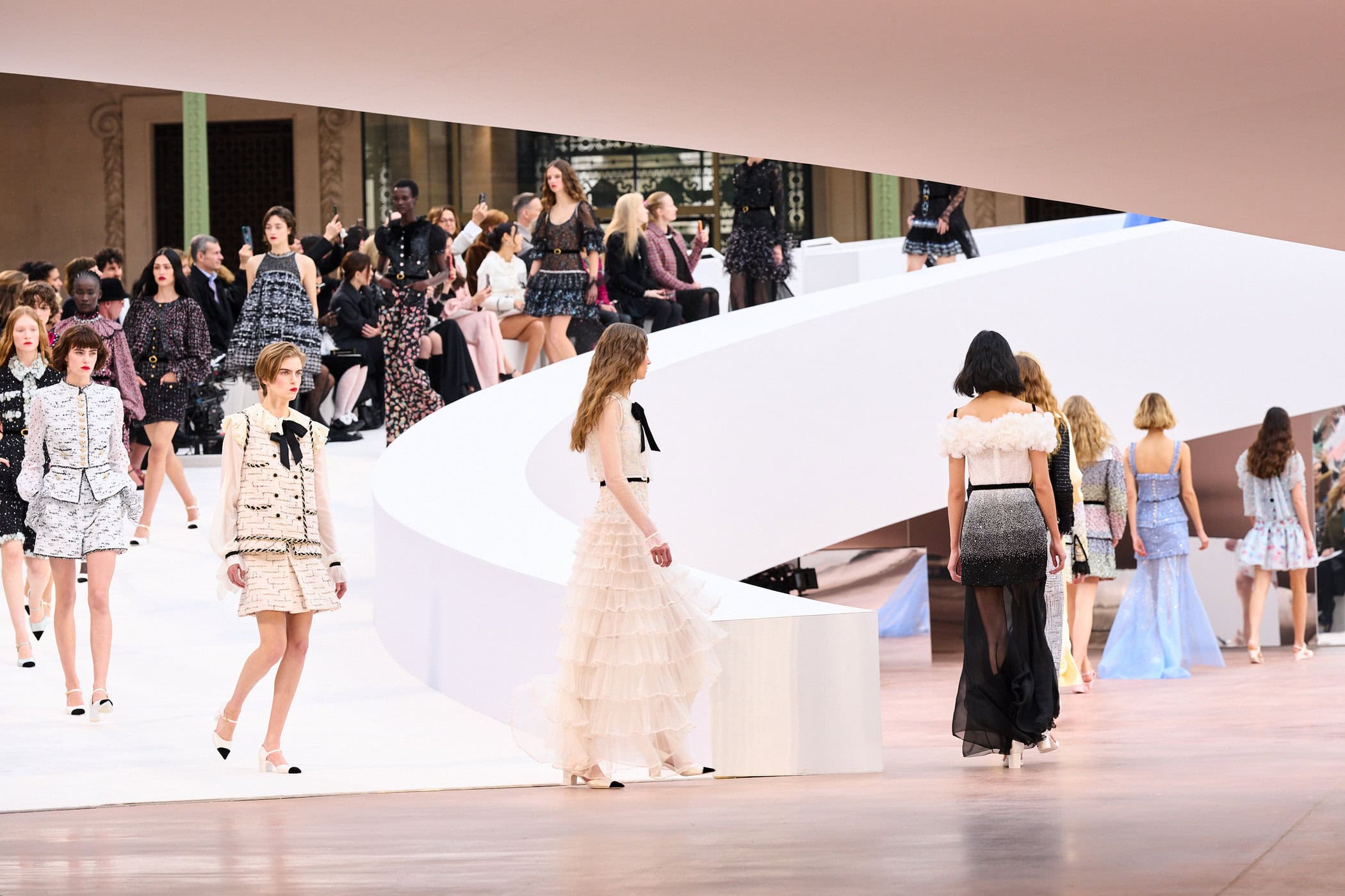 Chanel Spring 2025 Couture Fashion Show Atmosphere