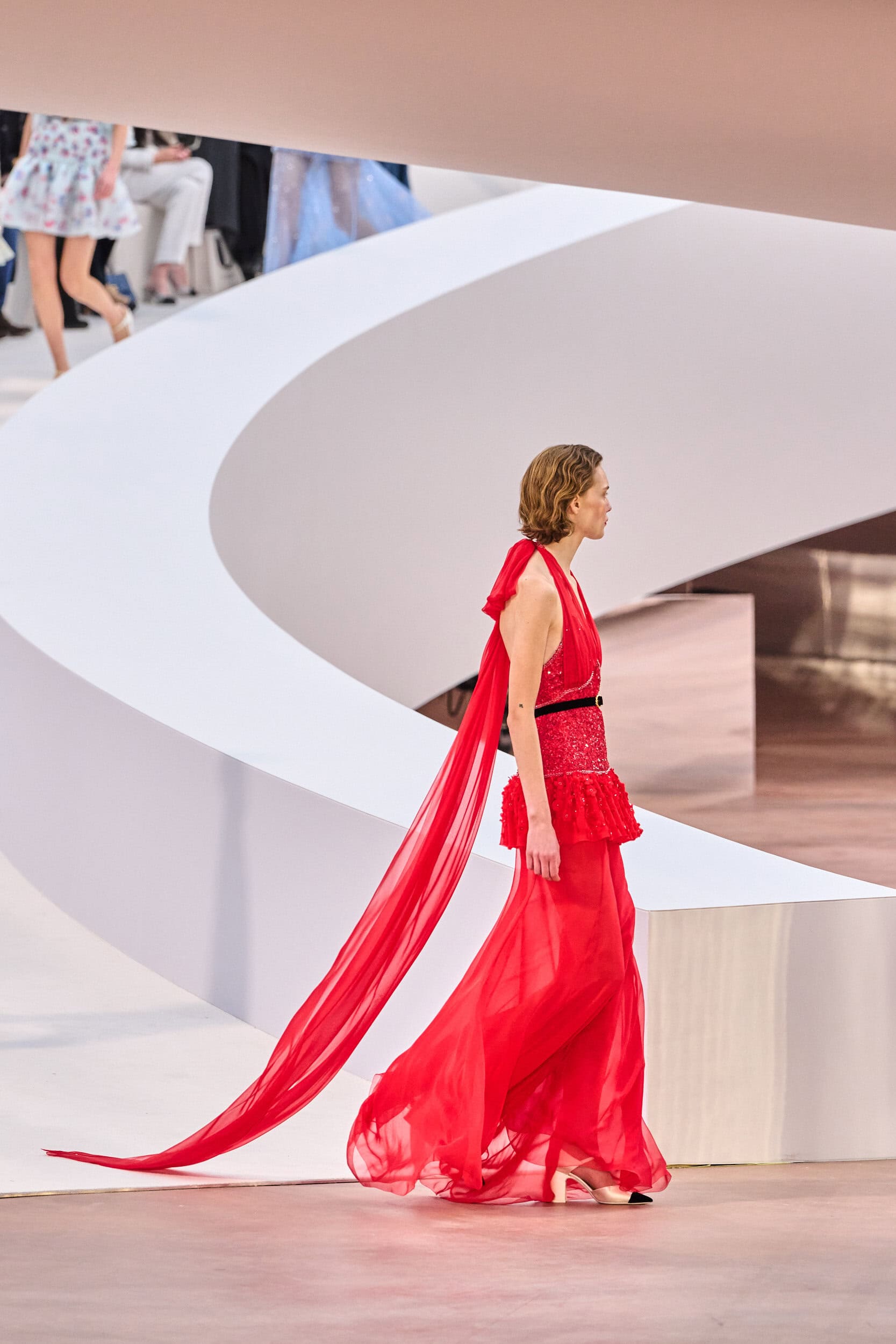 Chanel Spring 2025 Couture Fashion Show Atmosphere