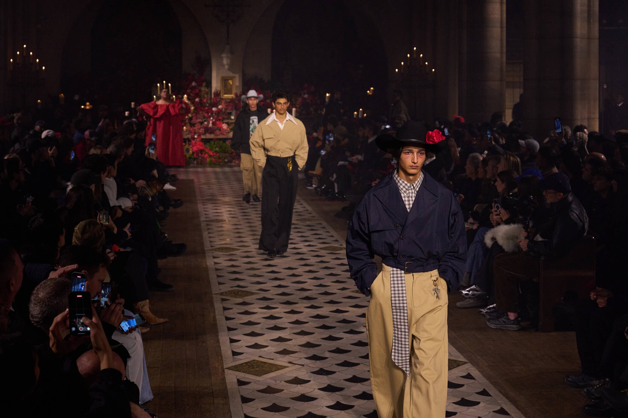 Willy Chavarria Fall 2025 Men’s Fashion Show Atmosphere