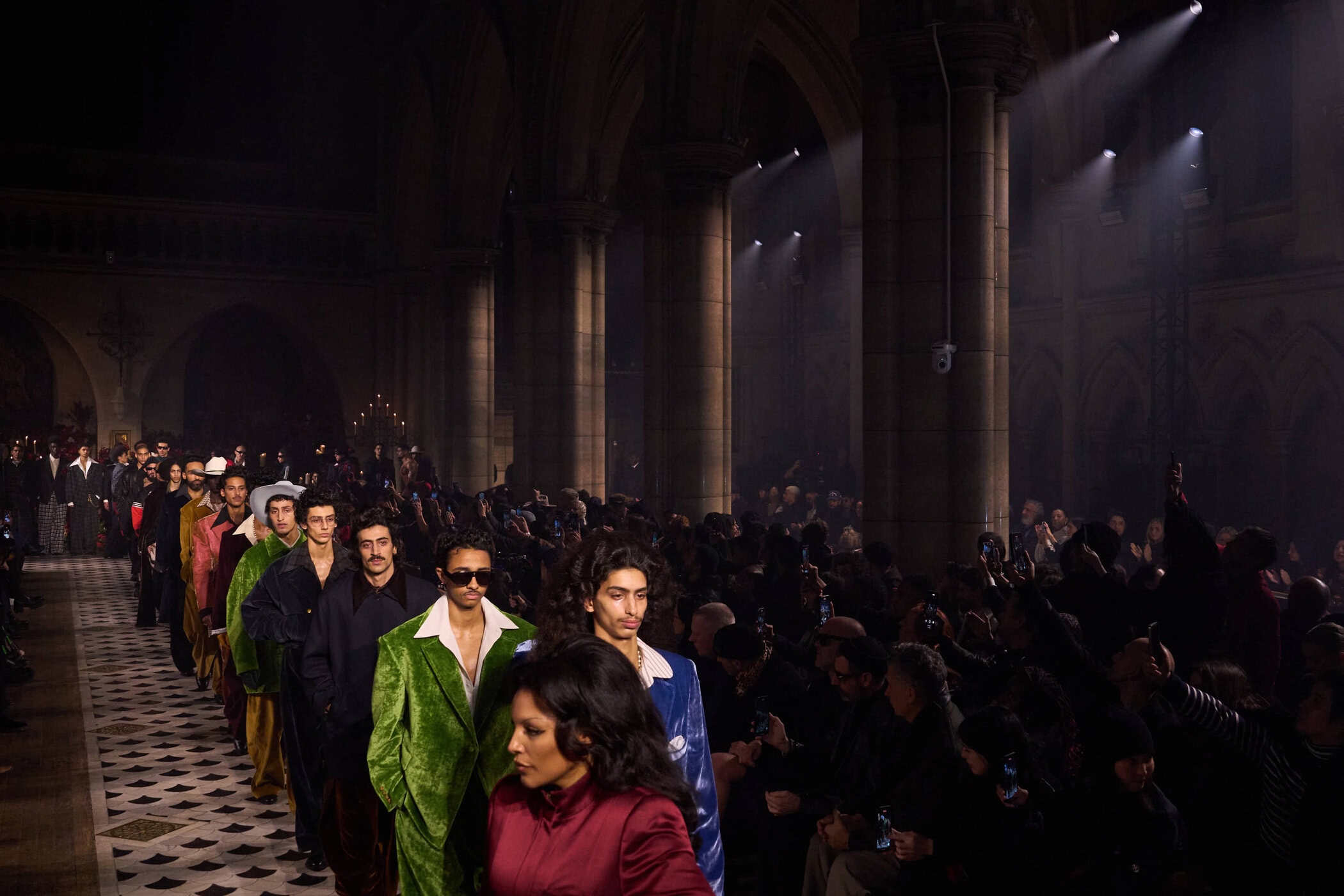 Willy Chavarria Fall 2025 Men’s Fashion Show Atmosphere