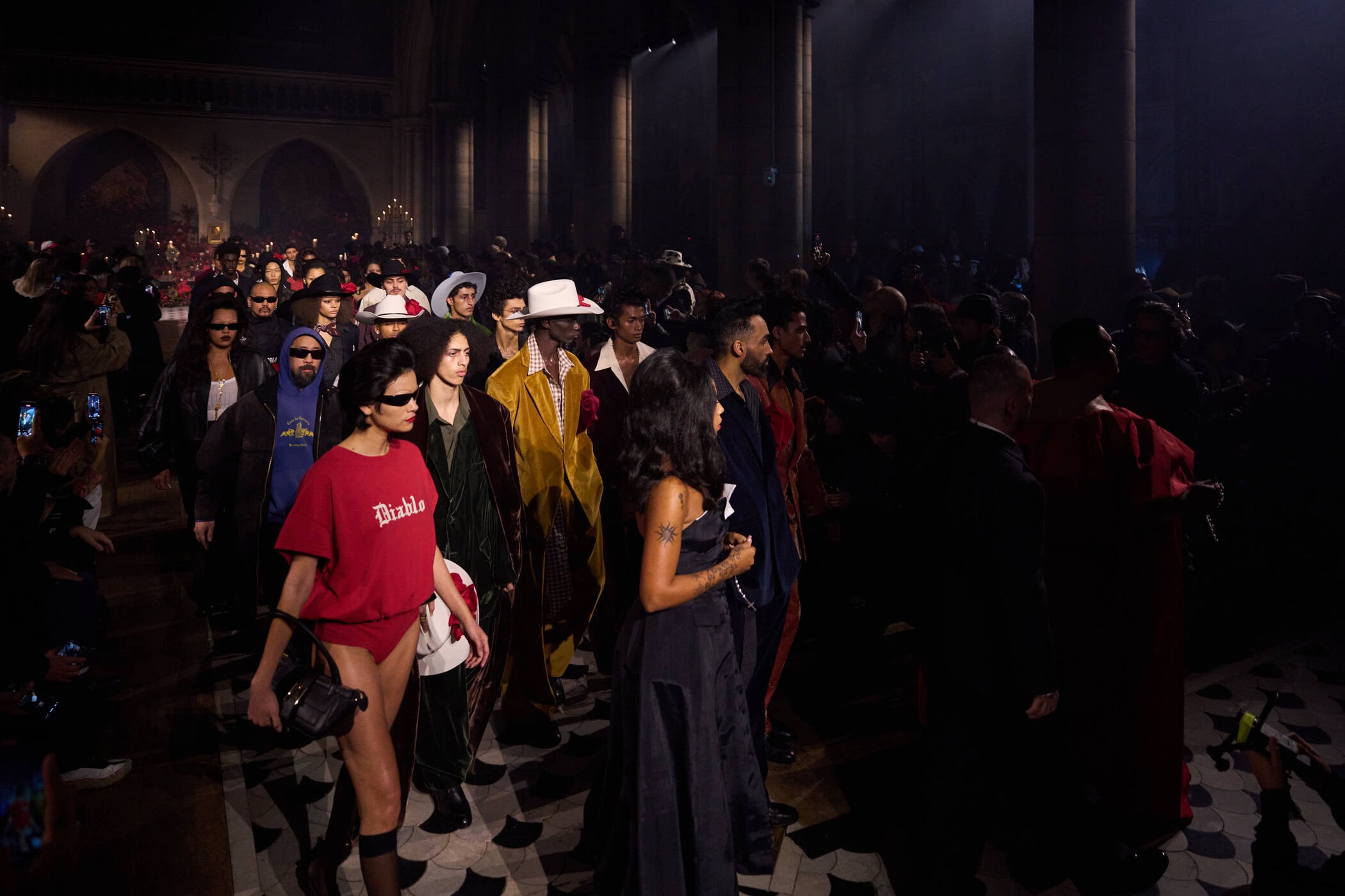 Willy Chavarria Fall 2025 Men’s Fashion Show Atmosphere