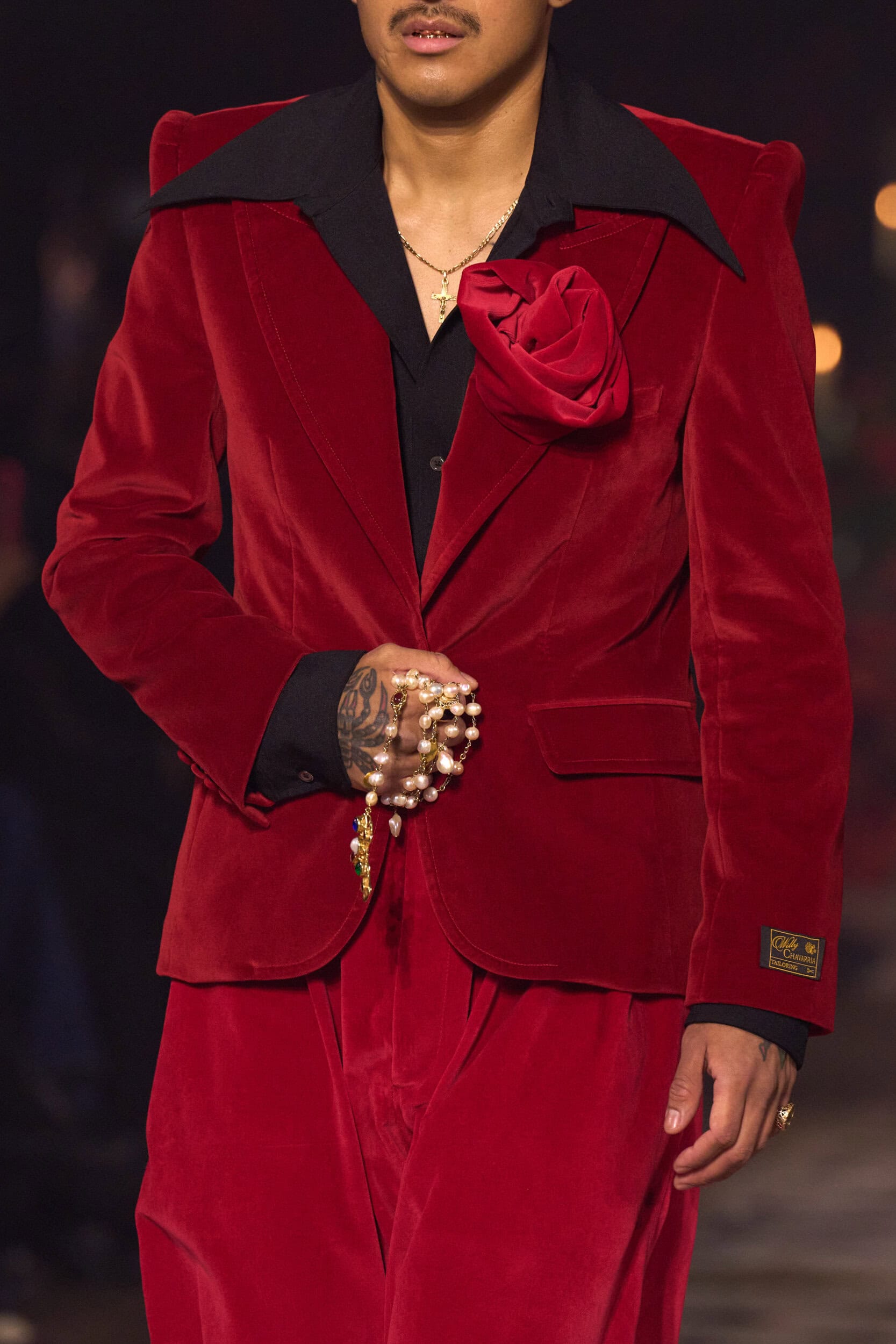 Willy Chavarria Fall 2025 Men’s Fashion Show Details