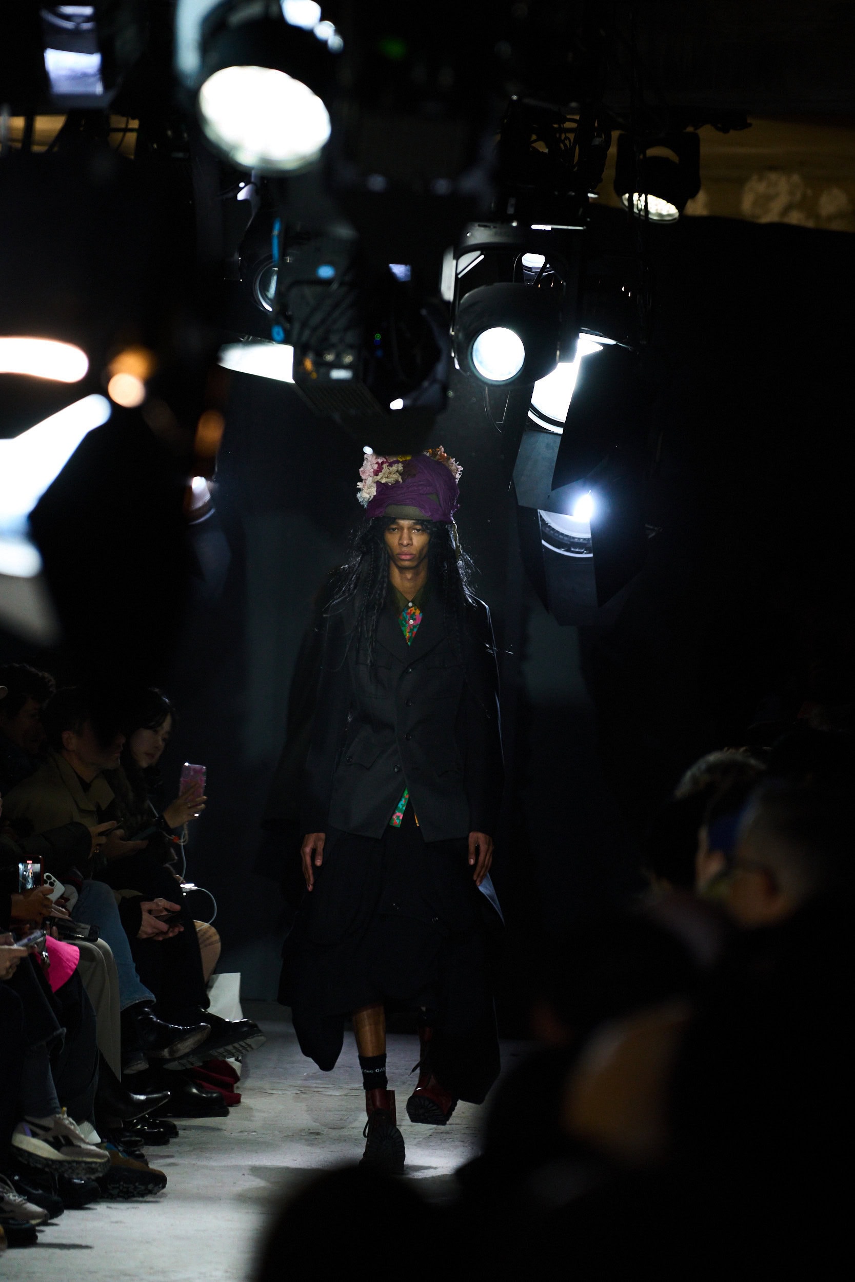 Comme Des Garcons Homme Plus Fall 2025 Men’s Fashion Show Atmosphere