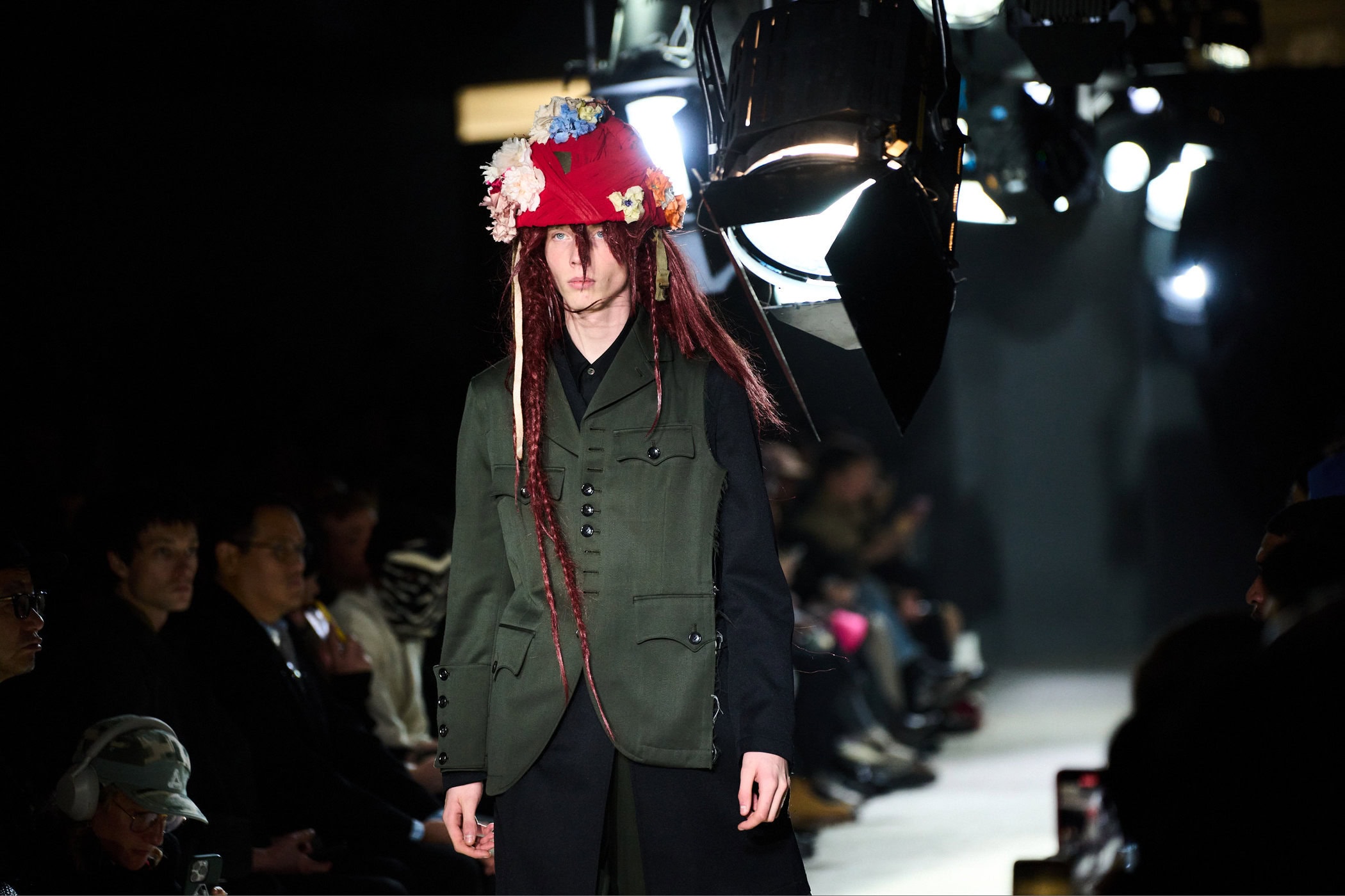 Comme Des Garcons Homme Plus Fall 2025 Men’s Fashion Show Atmosphere