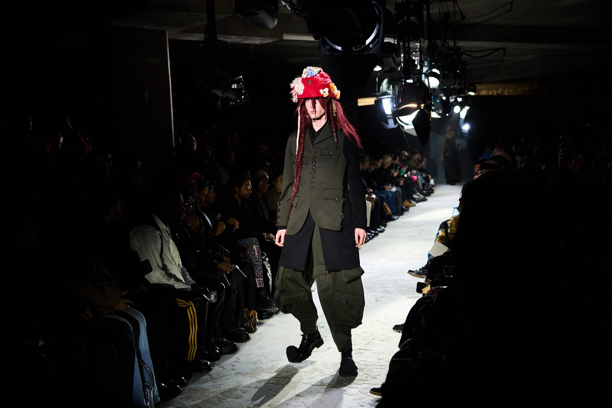 Comme Des Garcons Homme Plus Fall 2025 Men’s Fashion Show Atmosphere