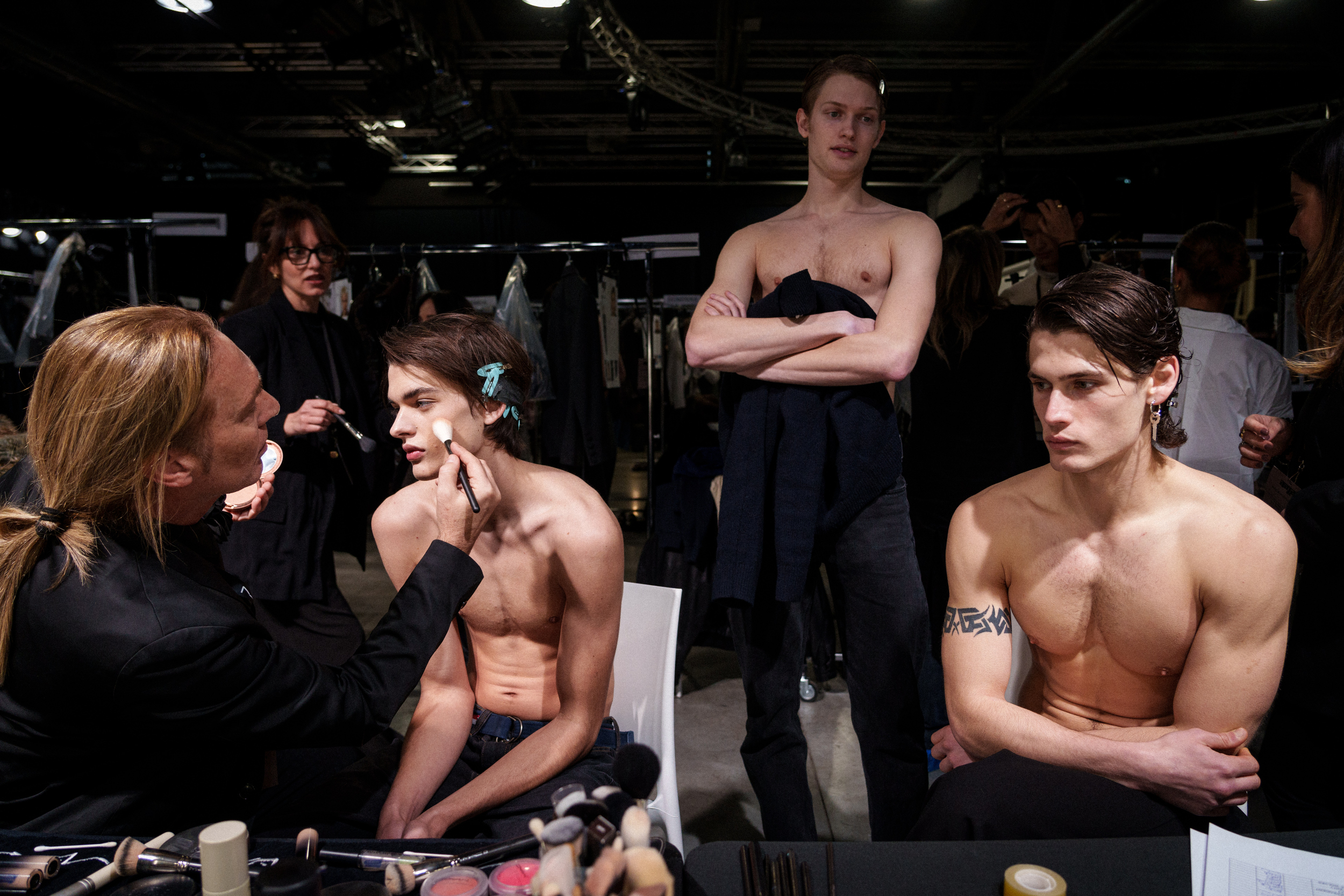 Dhruv Kapoor Fall 2025 Men’s Fashion Show Backstage