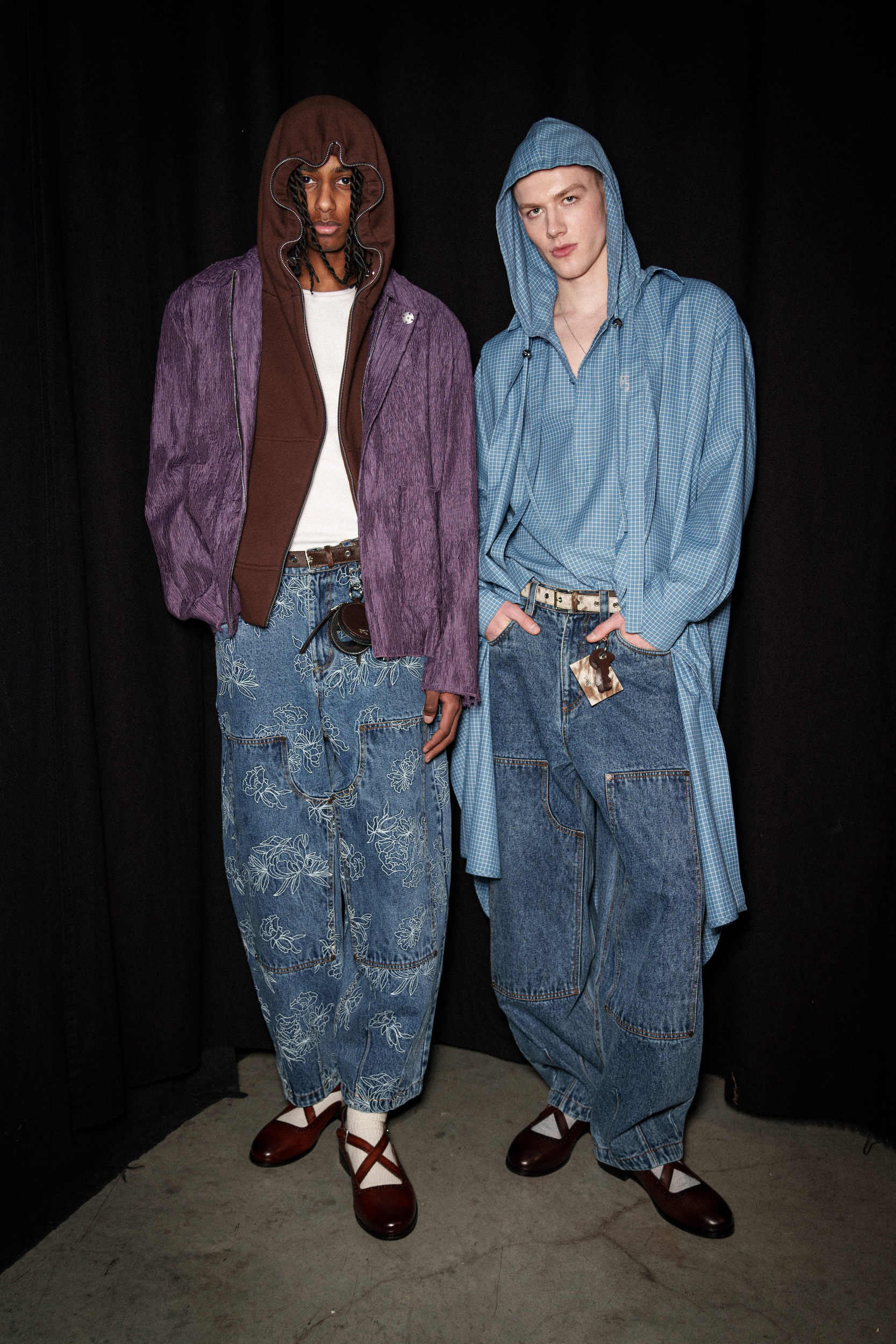 Dhruv Kapoor Fall 2025 Men’s Fashion Show Backstage