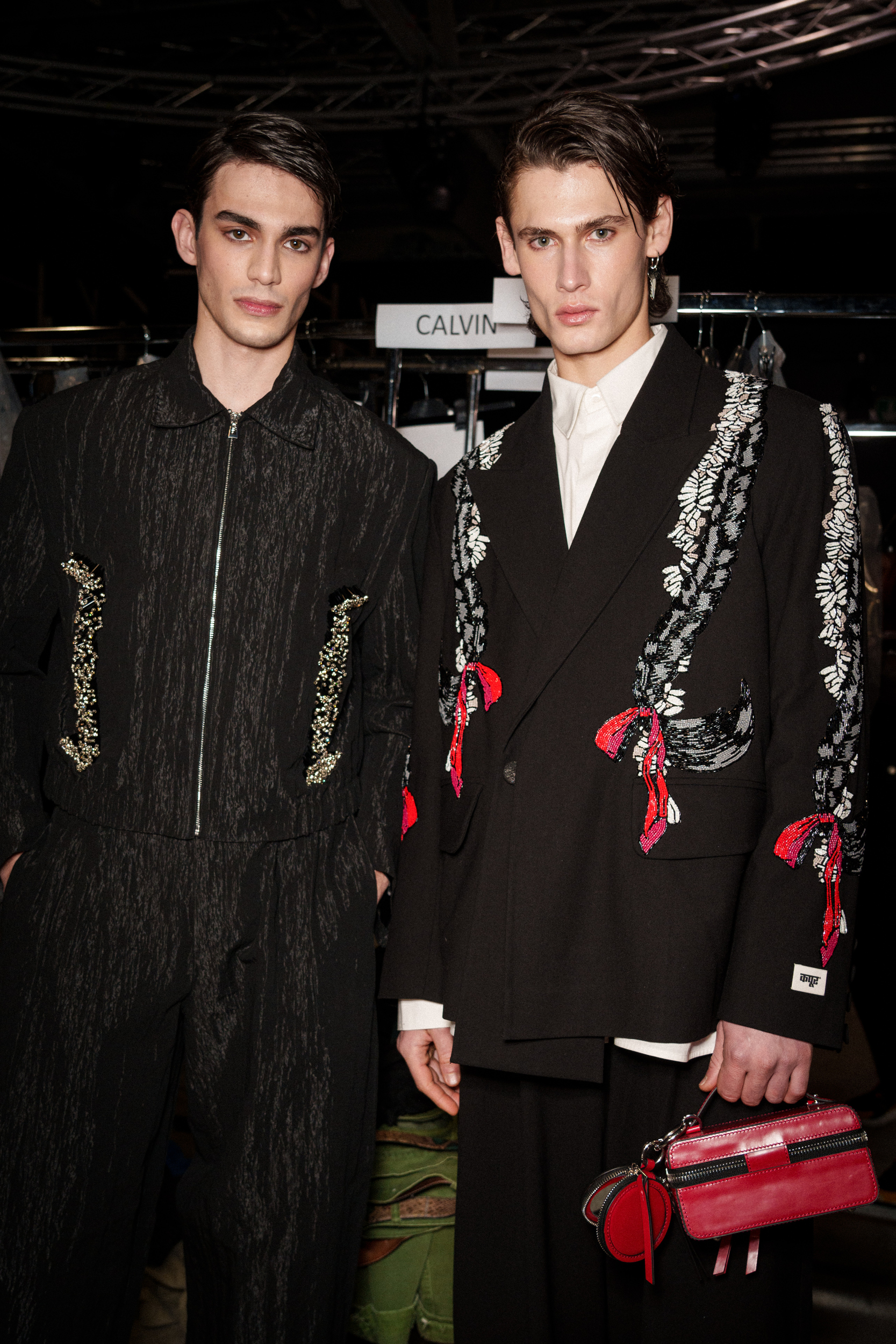 Dhruv Kapoor Fall 2025 Men’s Fashion Show Backstage