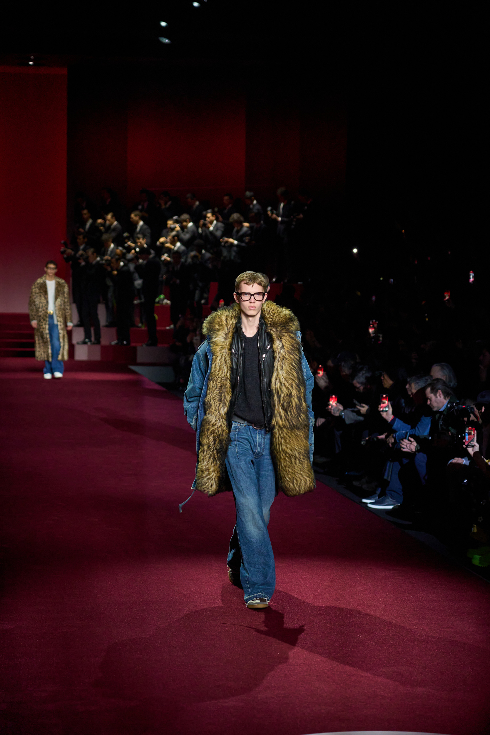 Dolce & Gabbana Fall 2025 Men’s Fashion Show Atmosphere