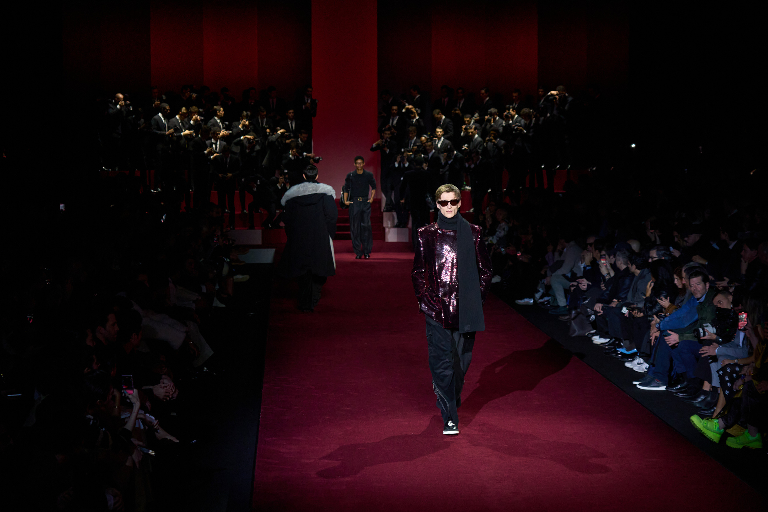 Dolce & Gabbana Fall 2025 Men’s Fashion Show Atmosphere