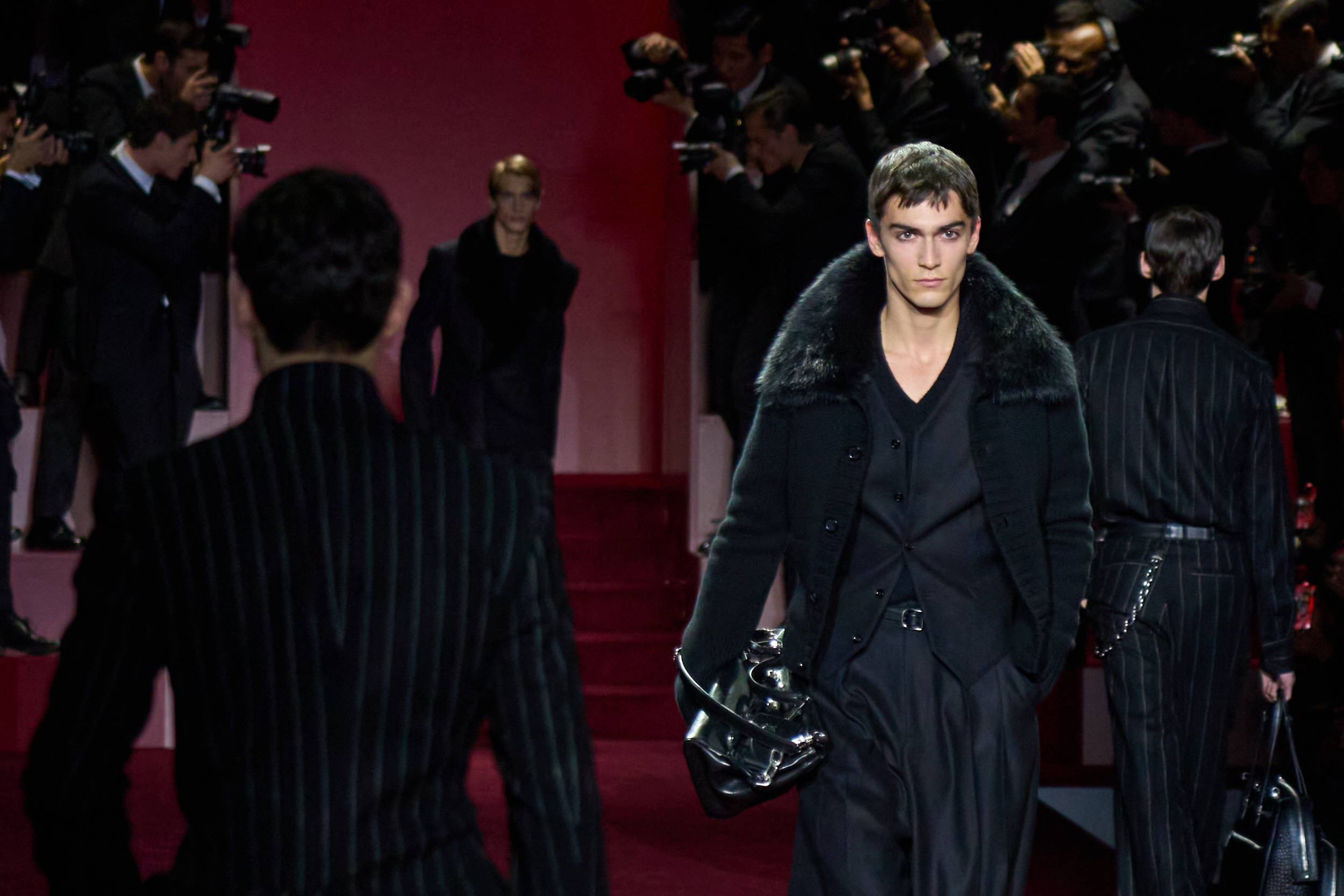 Dolce & Gabbana Fall 2025 Men’s Fashion Show Atmosphere