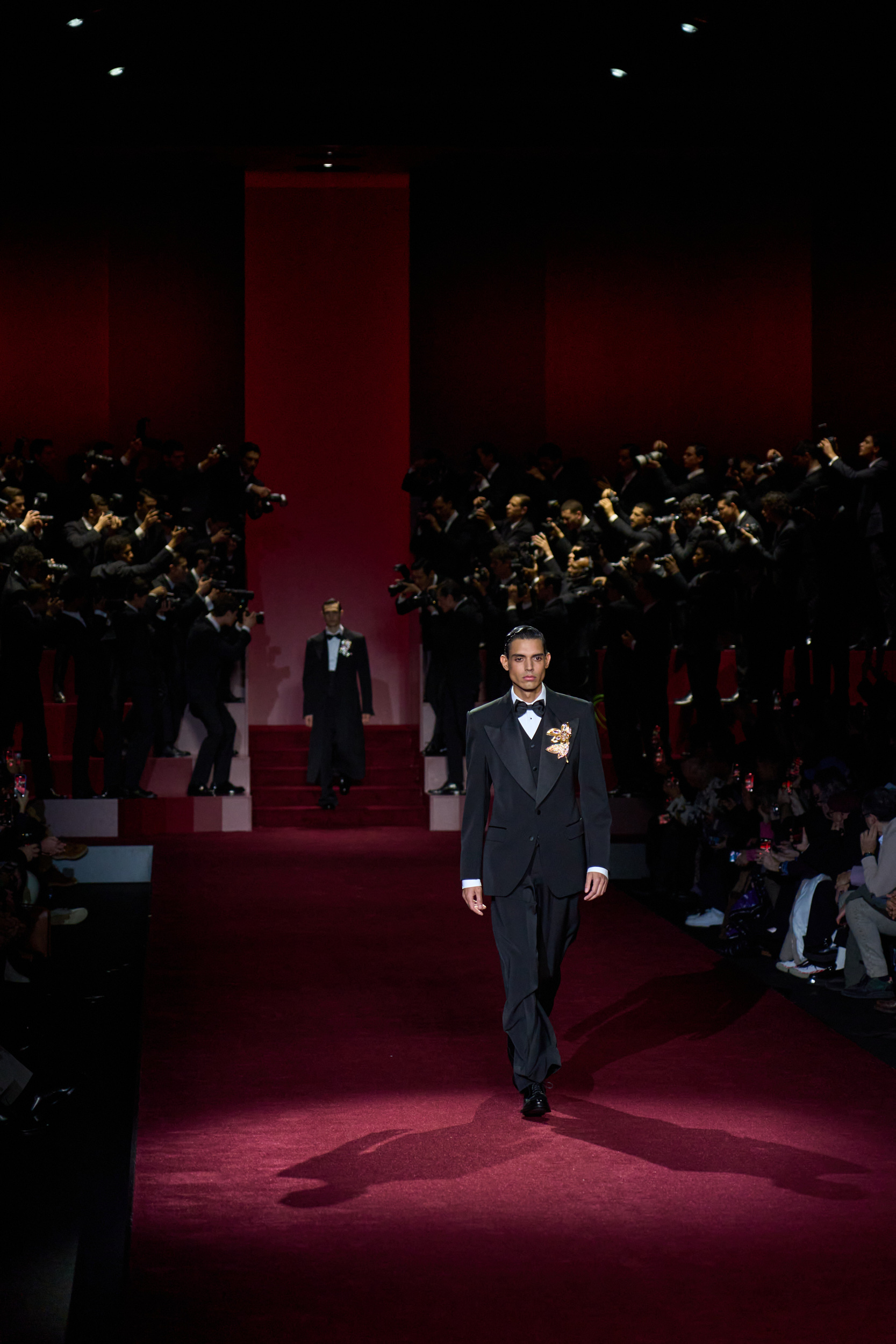 Dolce & Gabbana Fall 2025 Men’s Fashion Show Atmosphere