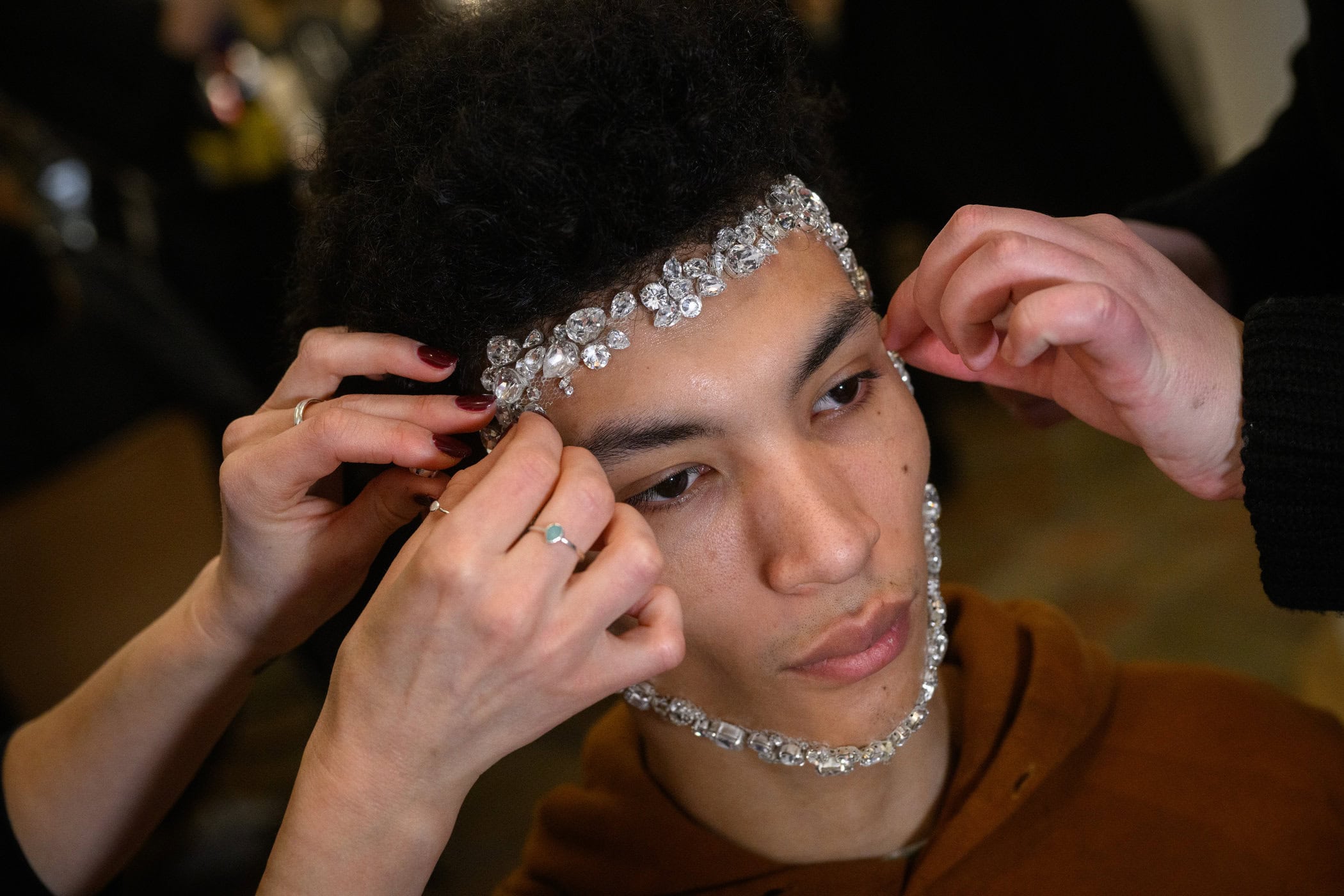 Peet Dullaert Spring 2025 Couture Fashion Show Backstage