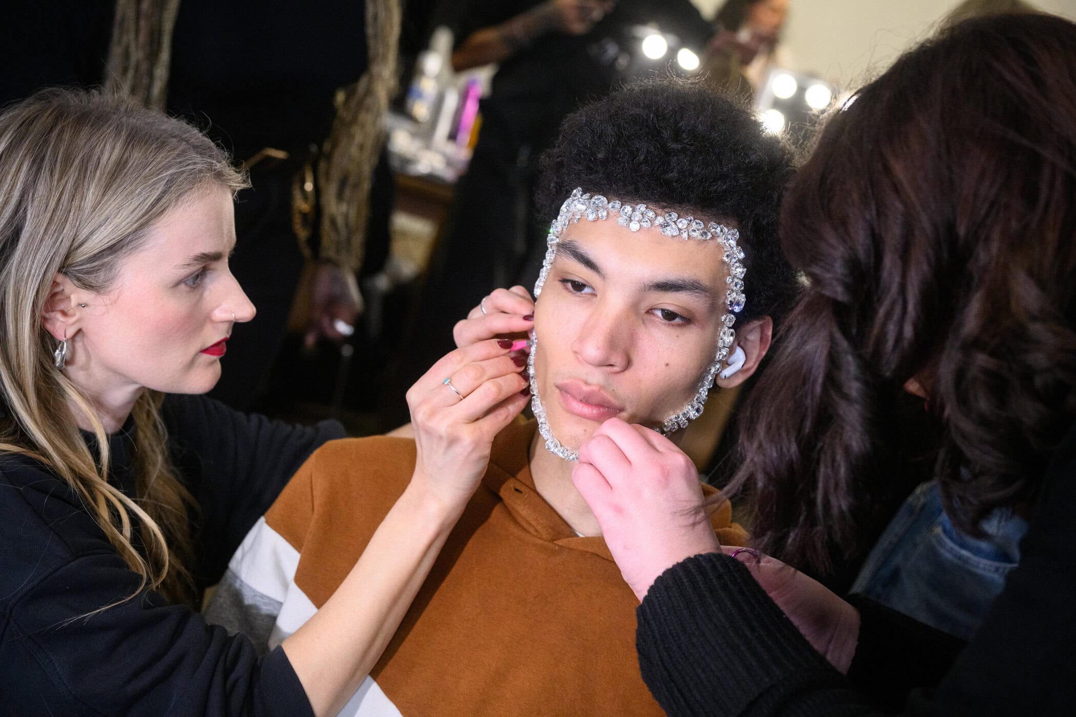 Peet Dullaert Spring 2025 Couture Fashion Show Backstage