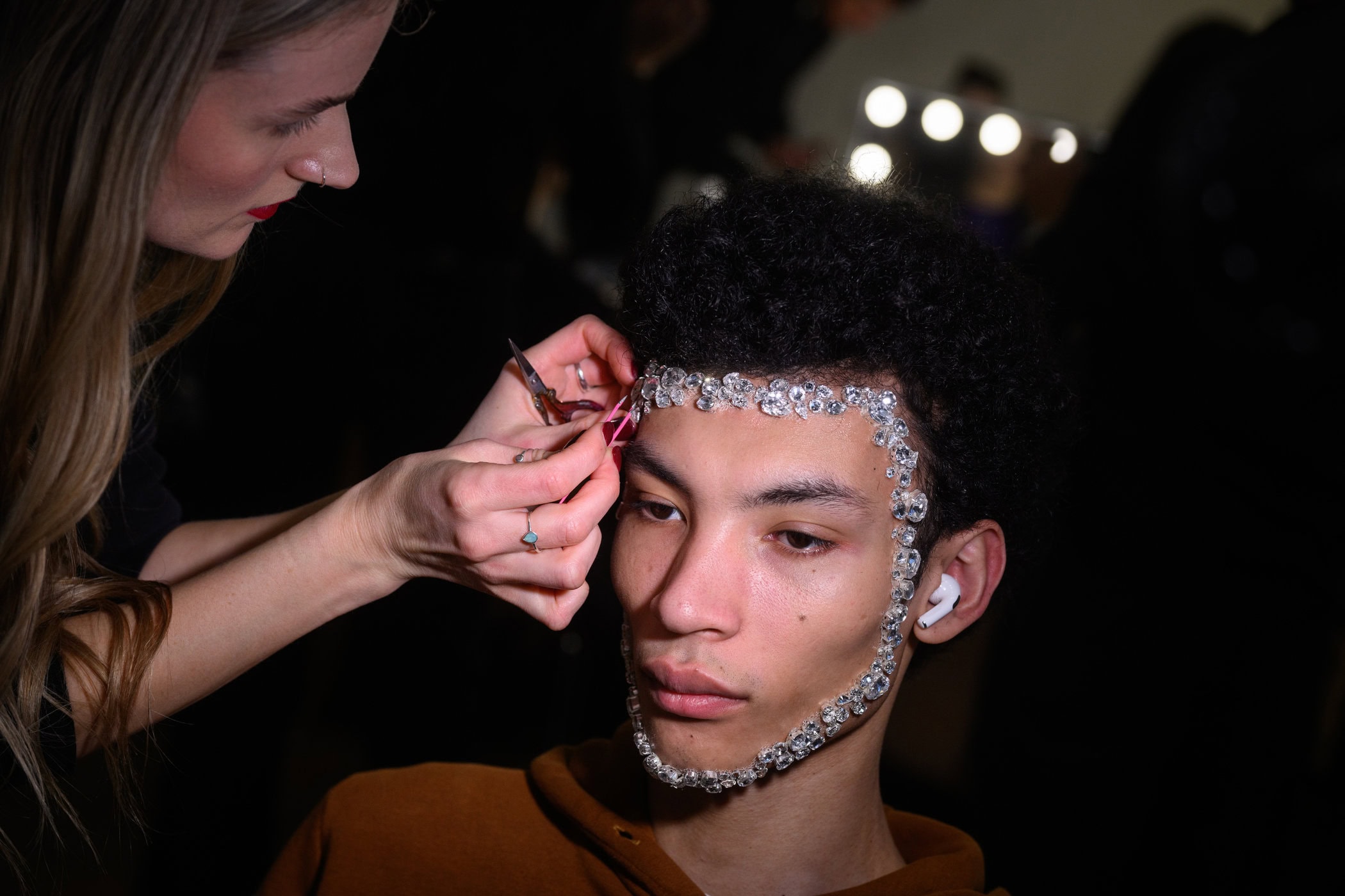 Peet Dullaert Spring 2025 Couture Fashion Show Backstage