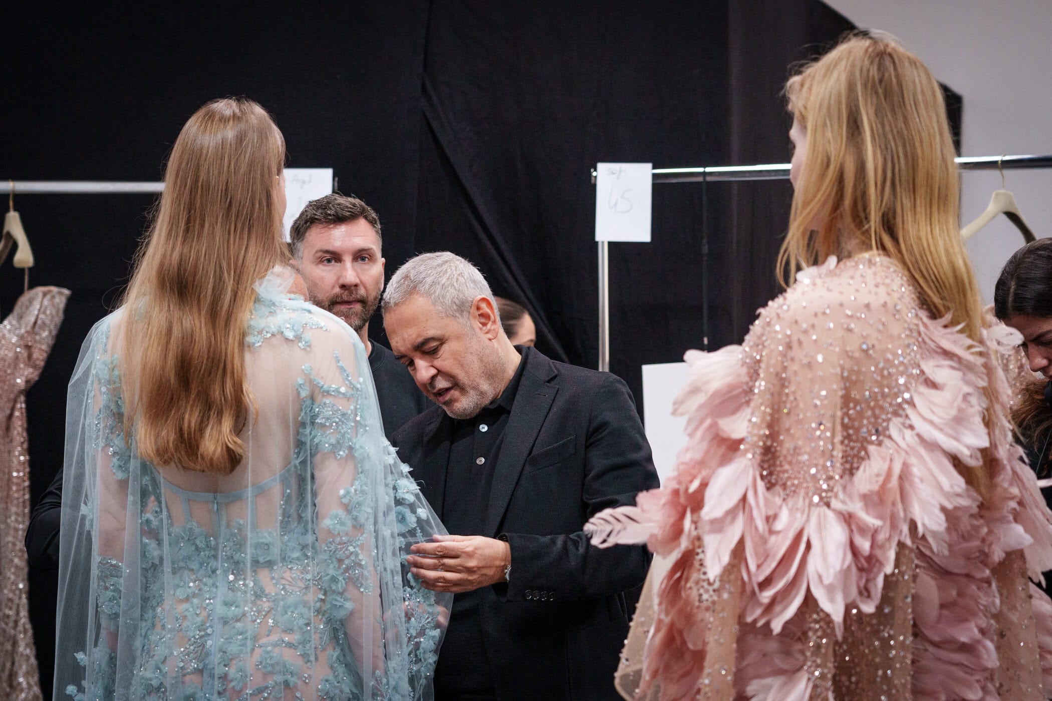 Elie Saab Spring 2025 Couture Fashion Show Backstage