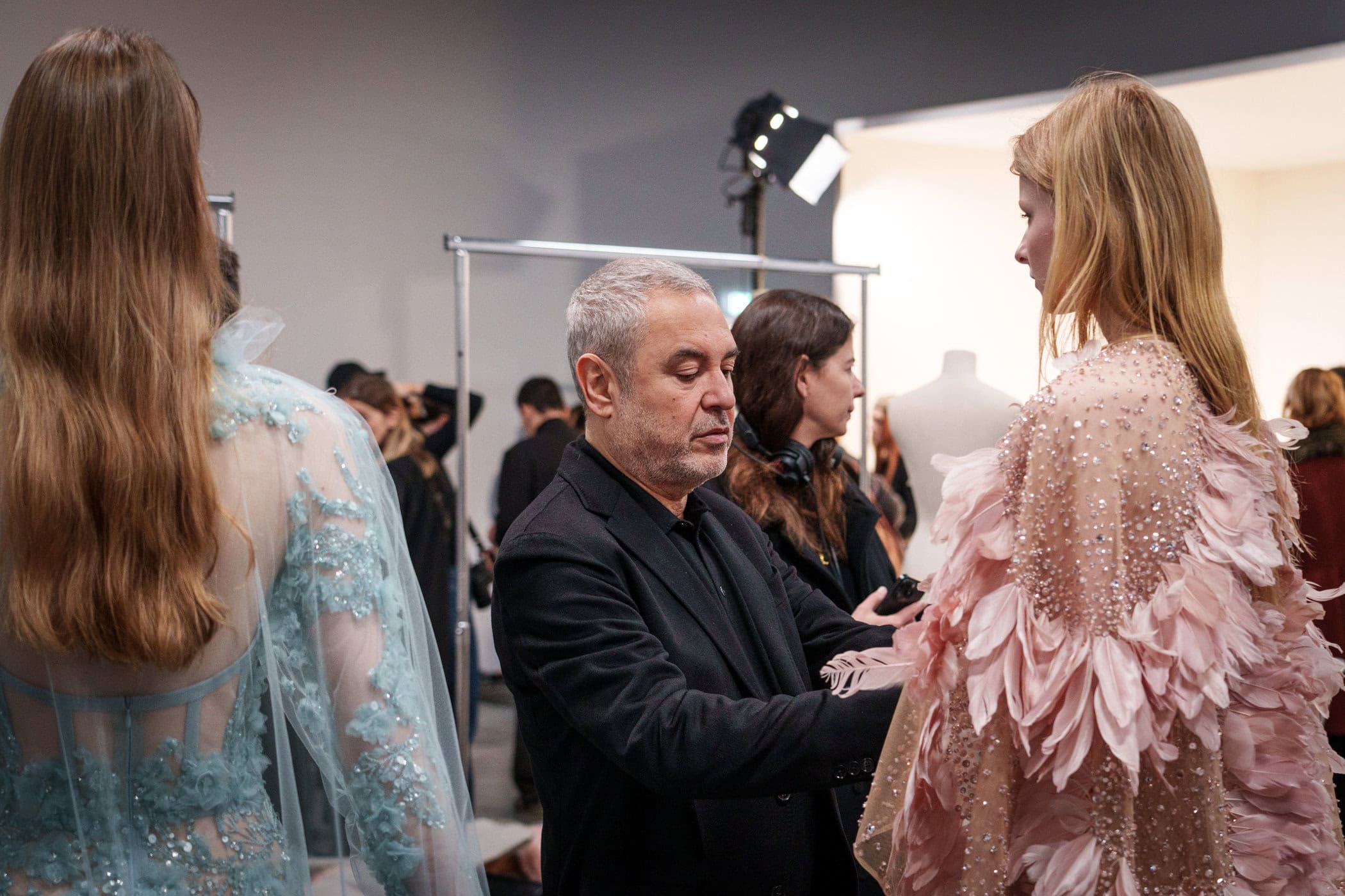 Elie Saab Spring 2025 Couture Fashion Show Backstage